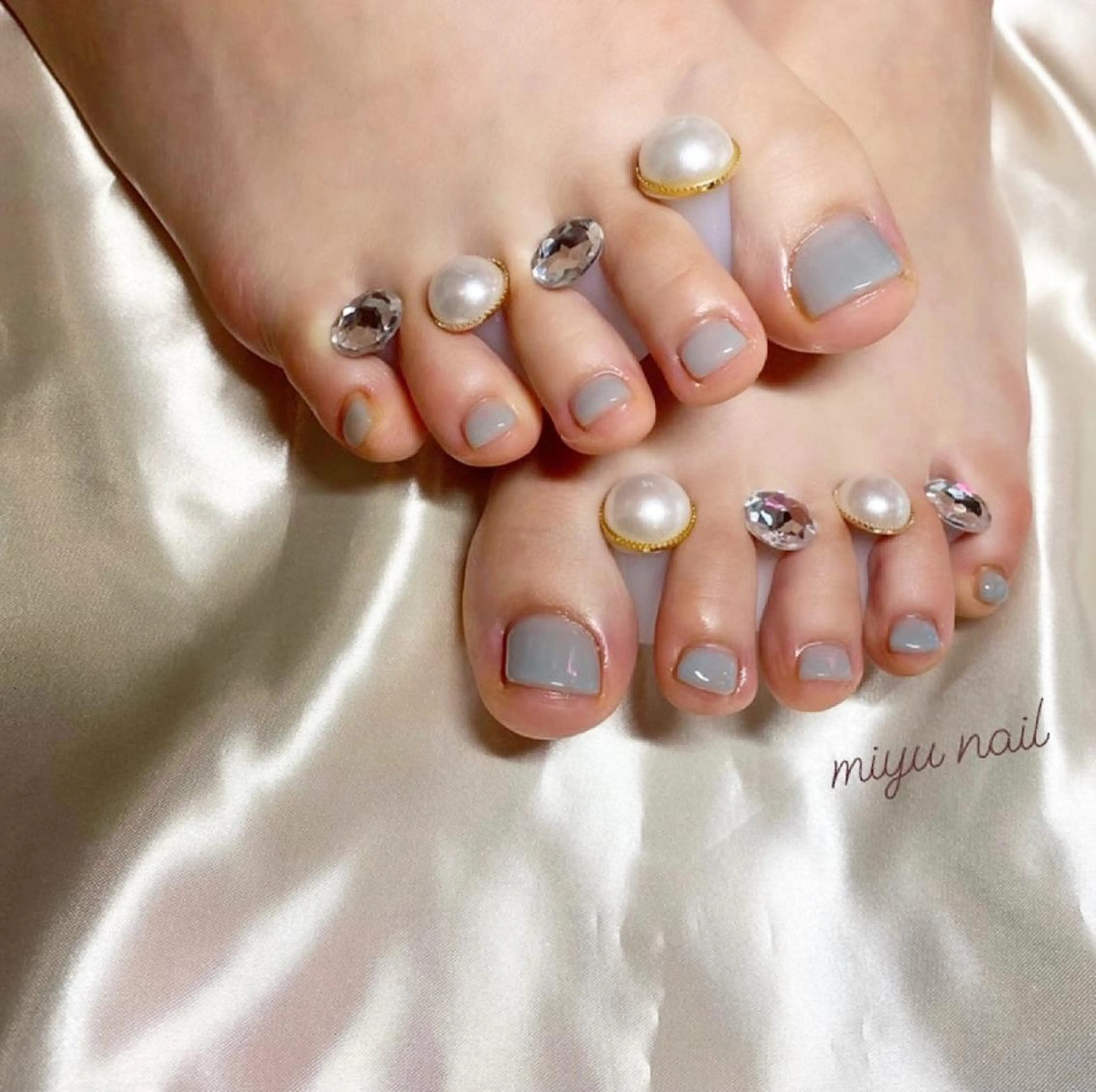 ネイル クリアネイル oreo salon miyu 池袋のネイルデザイン