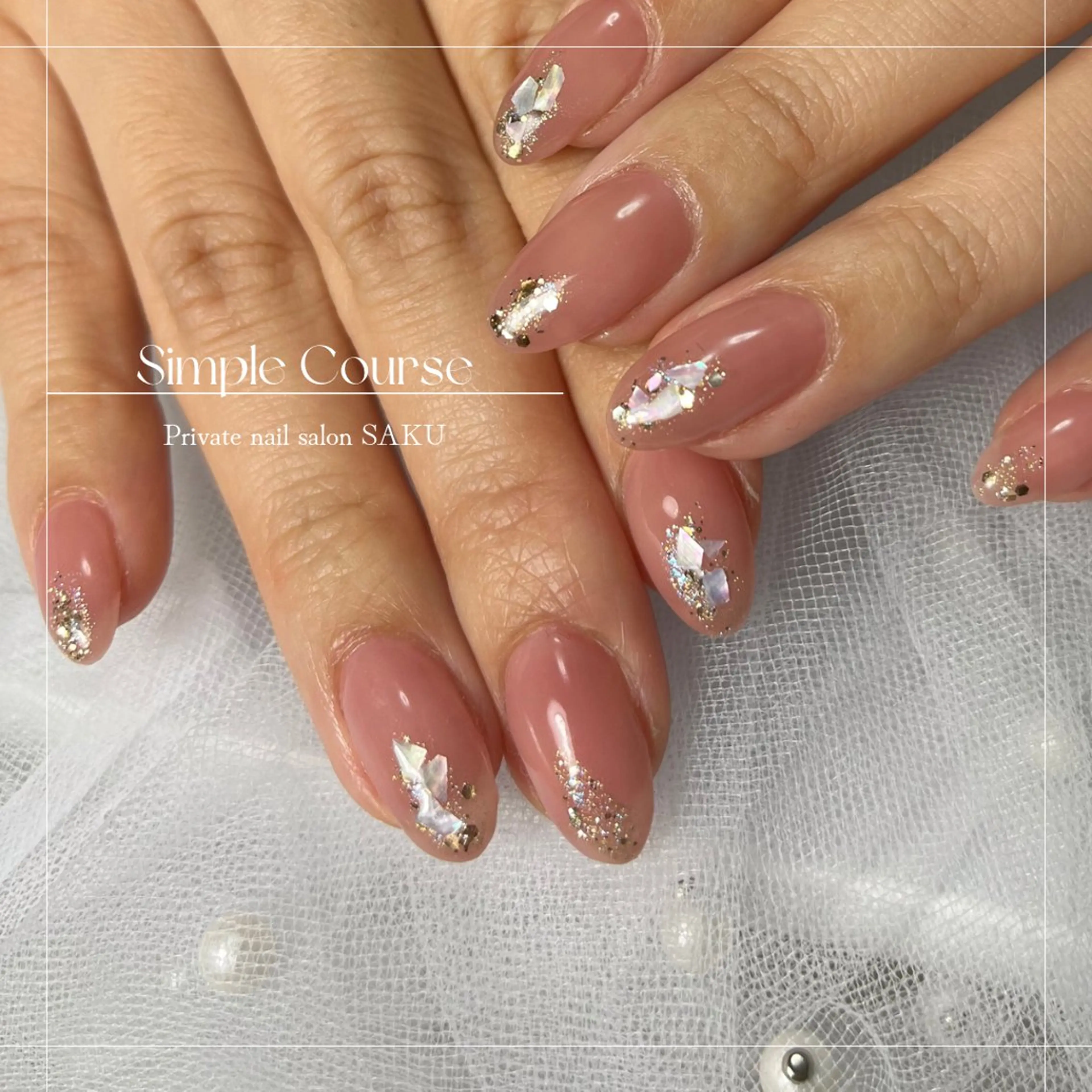 ネイル 春ネイル SAKU  nail[サクネイル]所属・SAKU nail 作島茜のネイルデザイン
