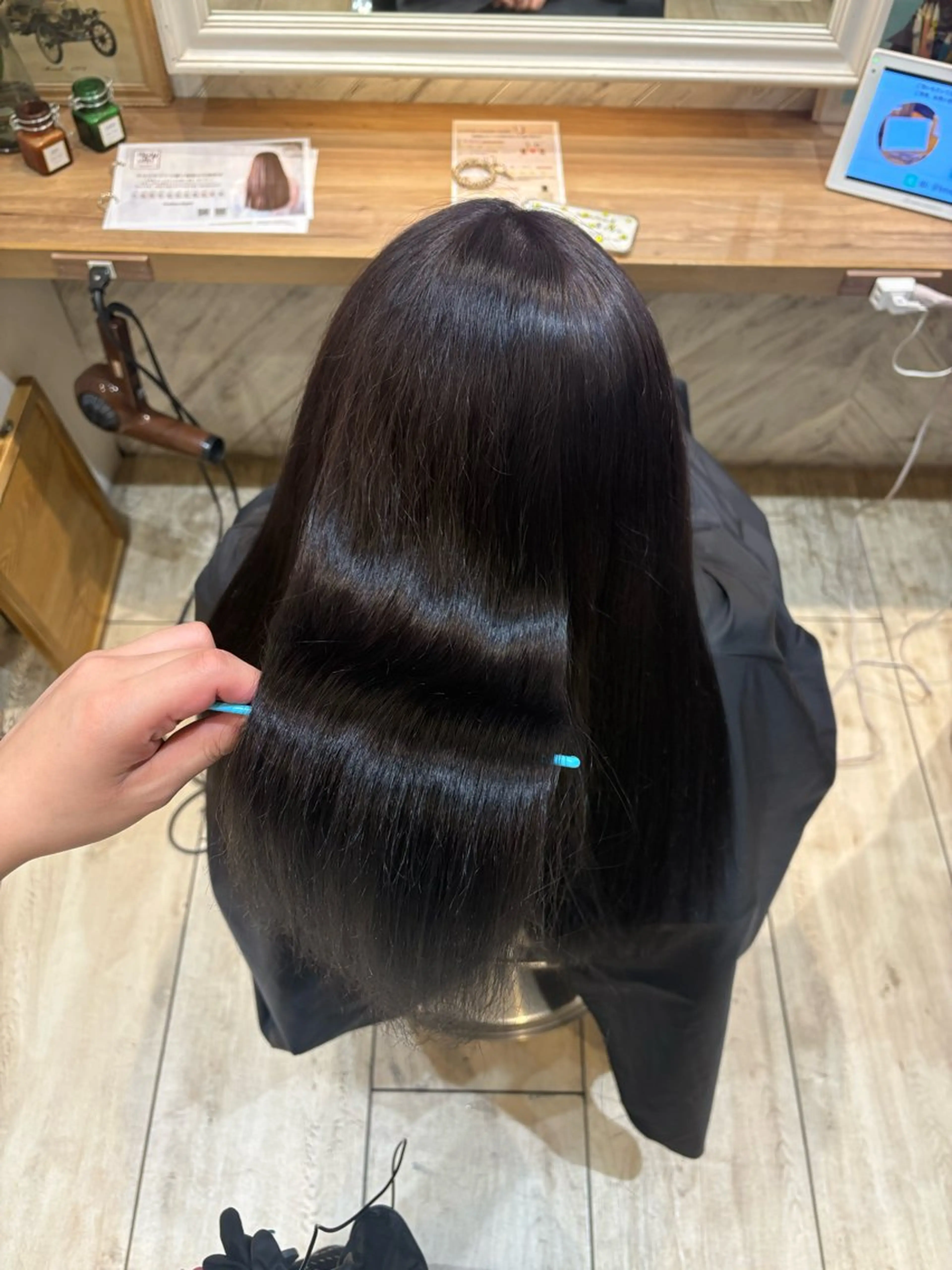 ロング ヘアカラー ☀️個性派/横浜パ ーマ/暖色/ミミのヘアスタイル