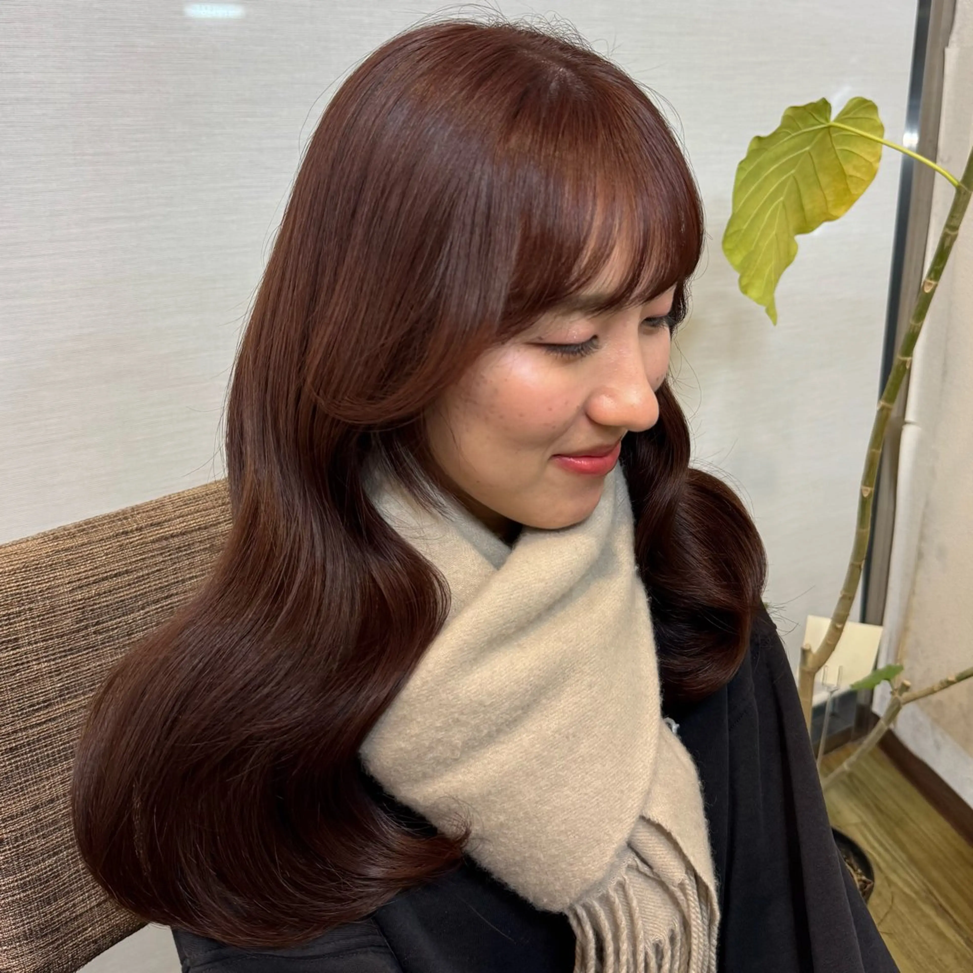 ロング カラー ヘアアレンジ カット Q-te所属・Q-te /艶 💖 スタイル/ mokaのヘアスタイル