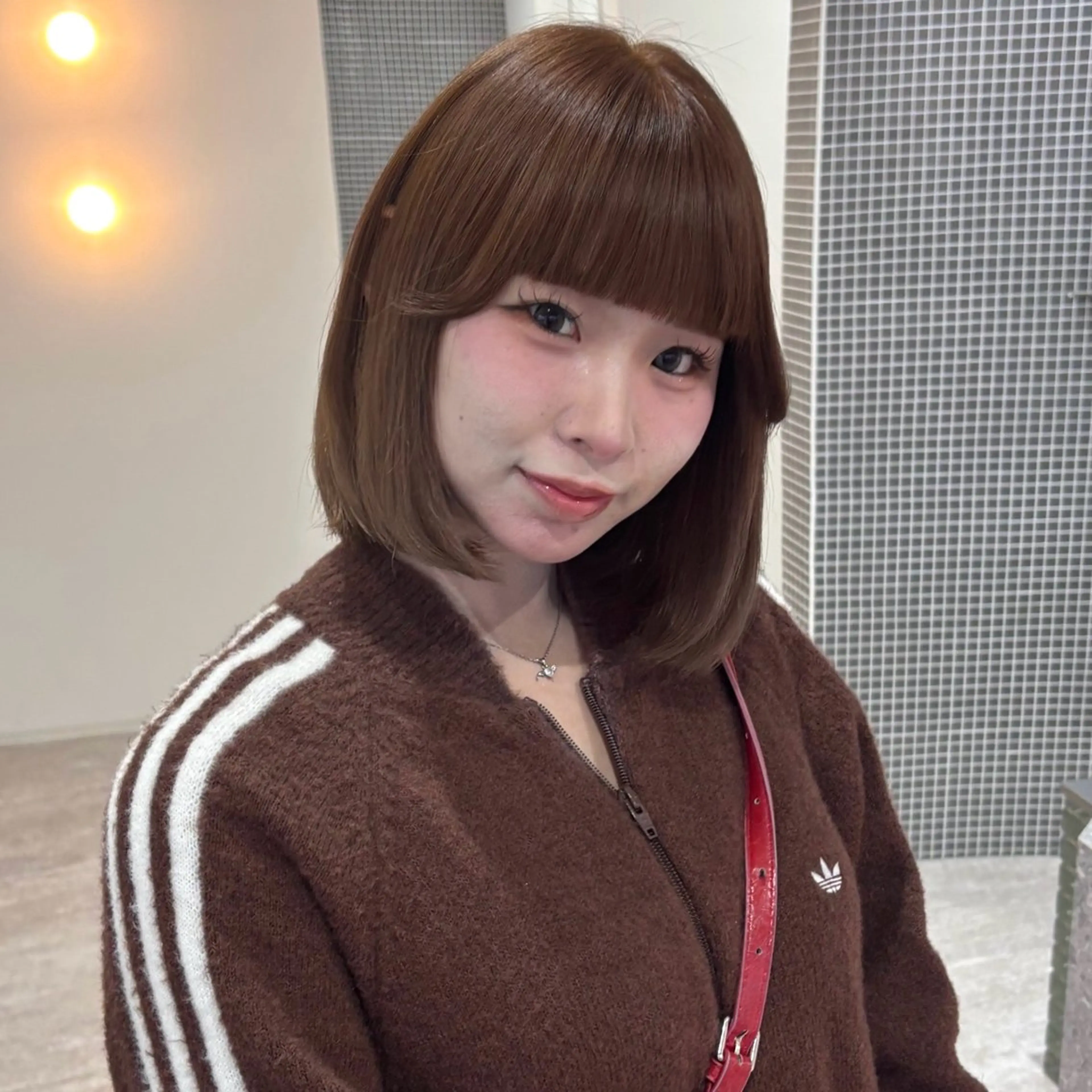 ショート ヘアカラー トリートメント 大人可愛い/韓国 レイヤー🎀まおのヘアスタイル