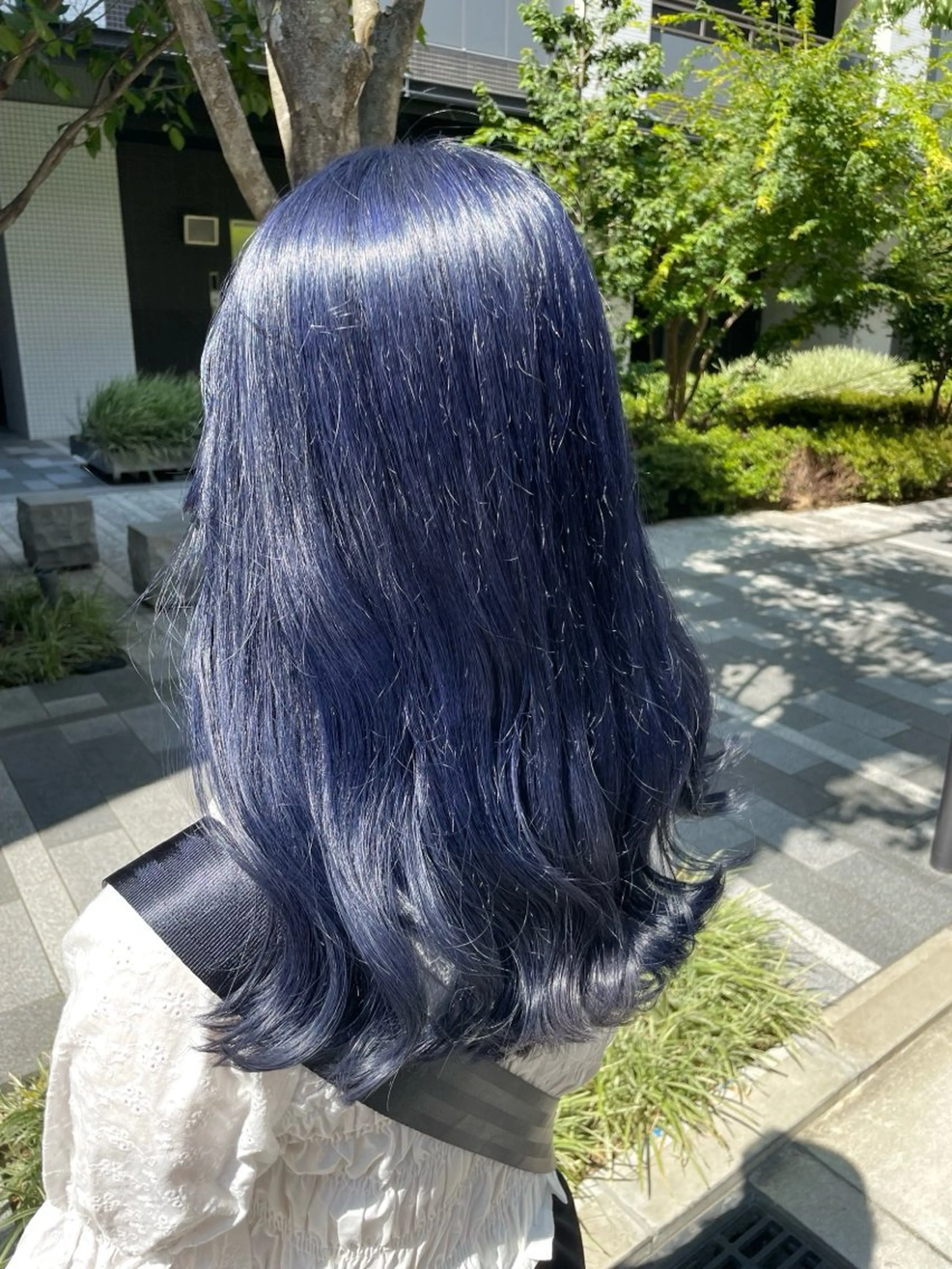 ロング ヘアカラー トリートメント ヘッドスパ 藤井 麗桜のヘアスタイル