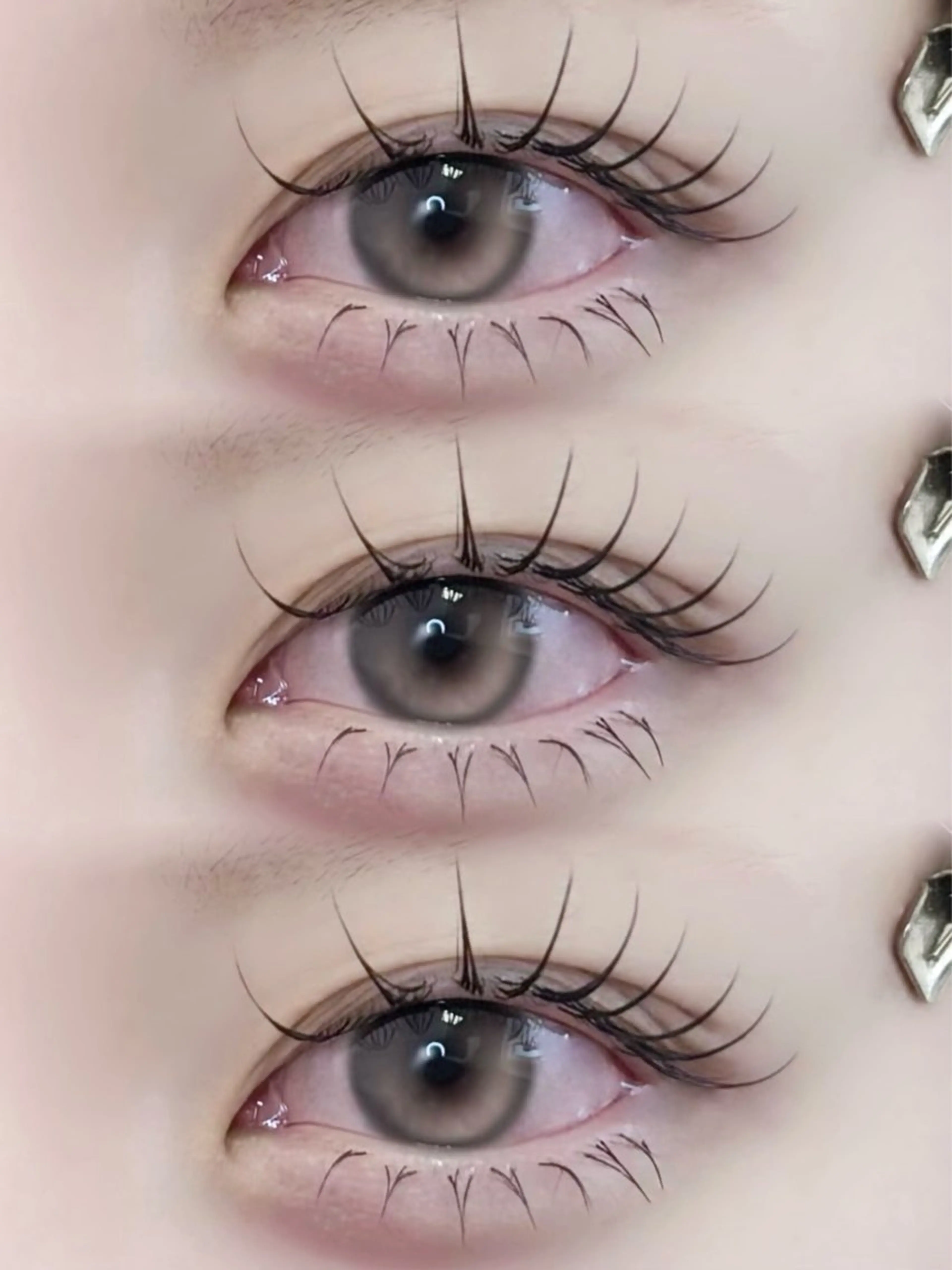マツエク・マツパ 韓国風束感まつ毛🩵 Nozomiのマツエク・マツパデザイン