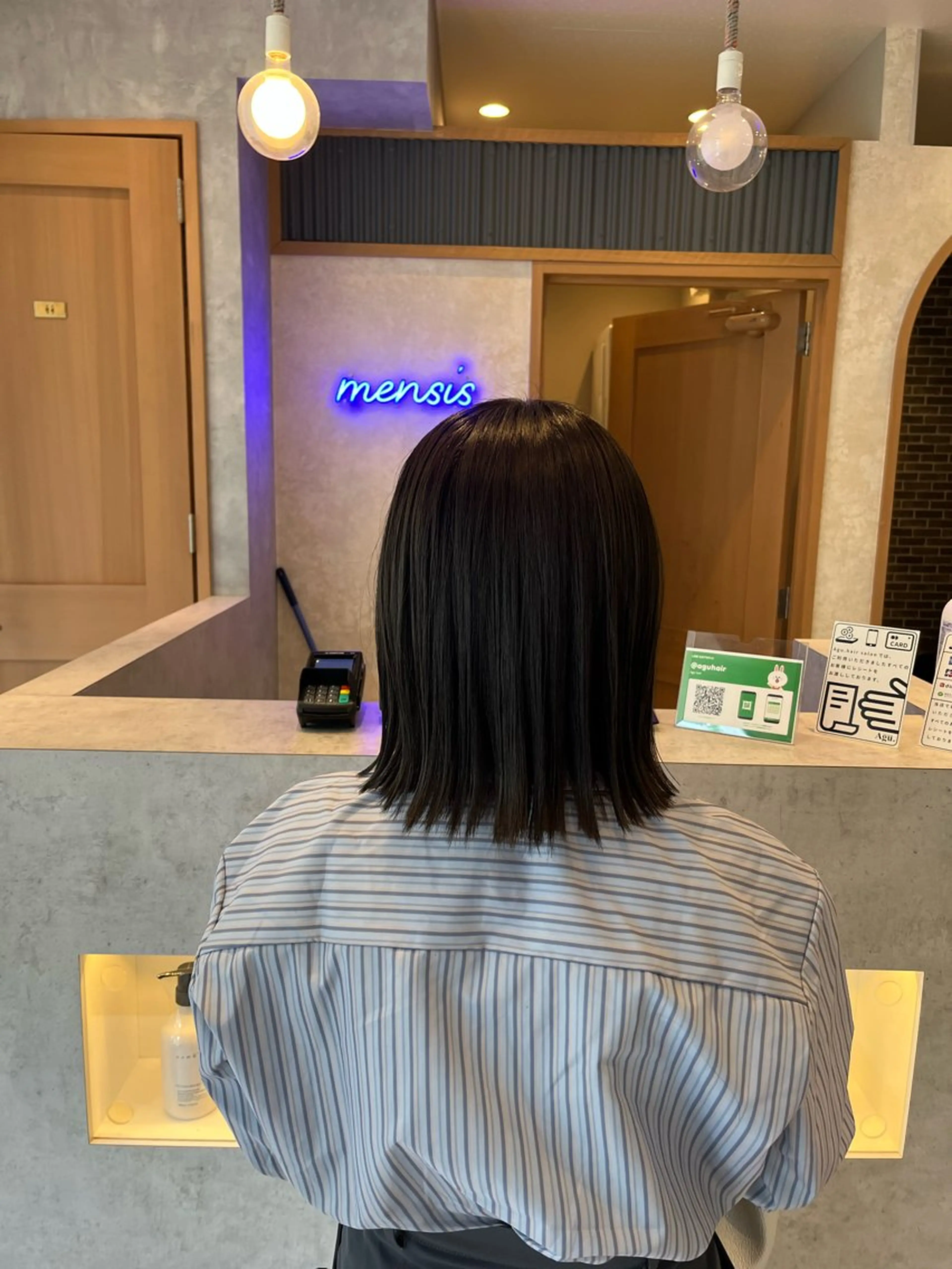 ミディアム カット トリートメント 髪質改善／レイヤー／ 🐈Yokotaのヘアスタイル