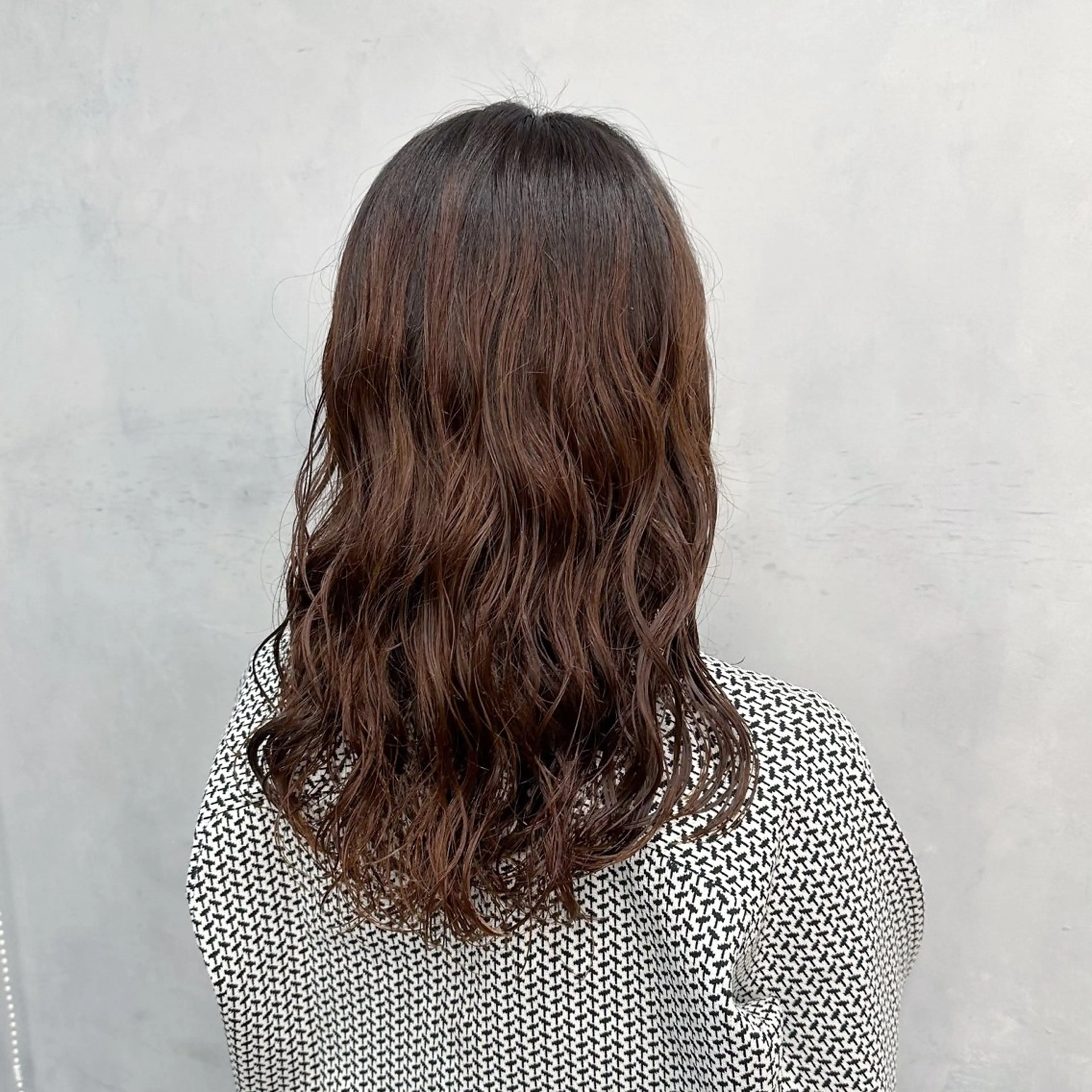 カット+ゆるふわパーマ(デジタルパーマ)の写真