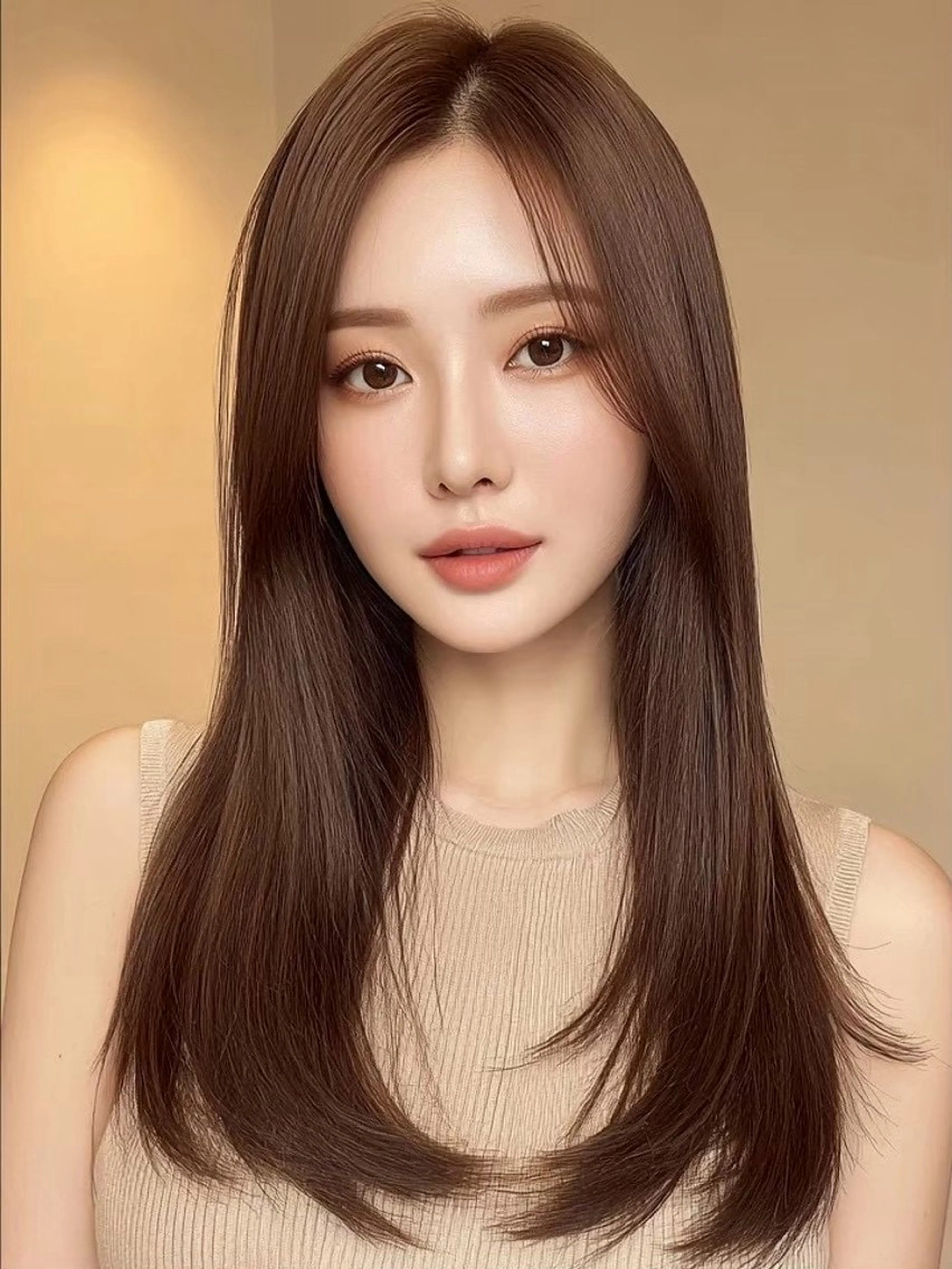 ミディアム トリートメント IKU 透明感カラー得意🫧のヘアスタイル