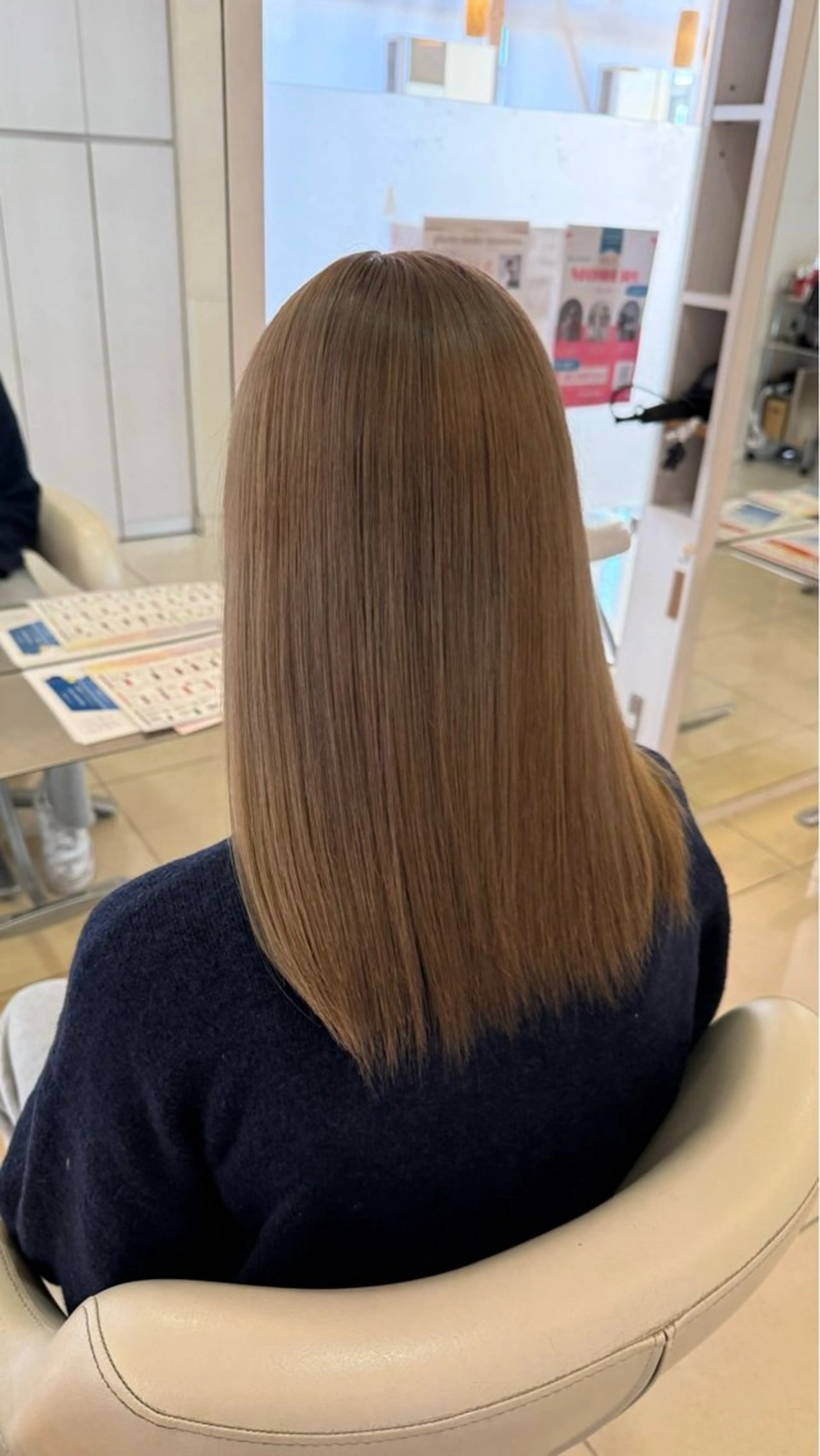 カラー ヘアカラー 長野 愛のヘアスタイル