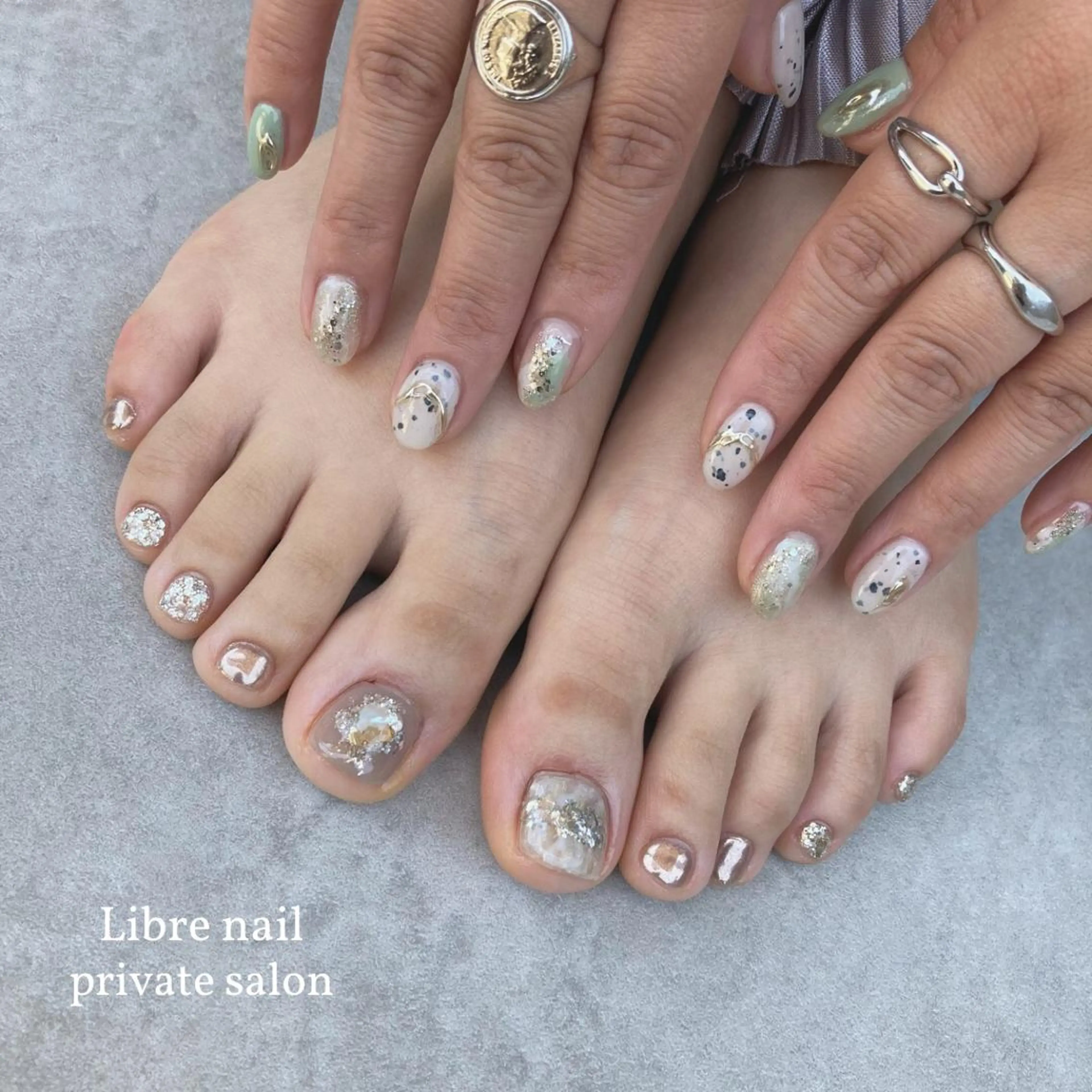 ネイル 【Libre】 -ﾘﾌﾞﾚﾈｲﾙ-のネイルデザイン