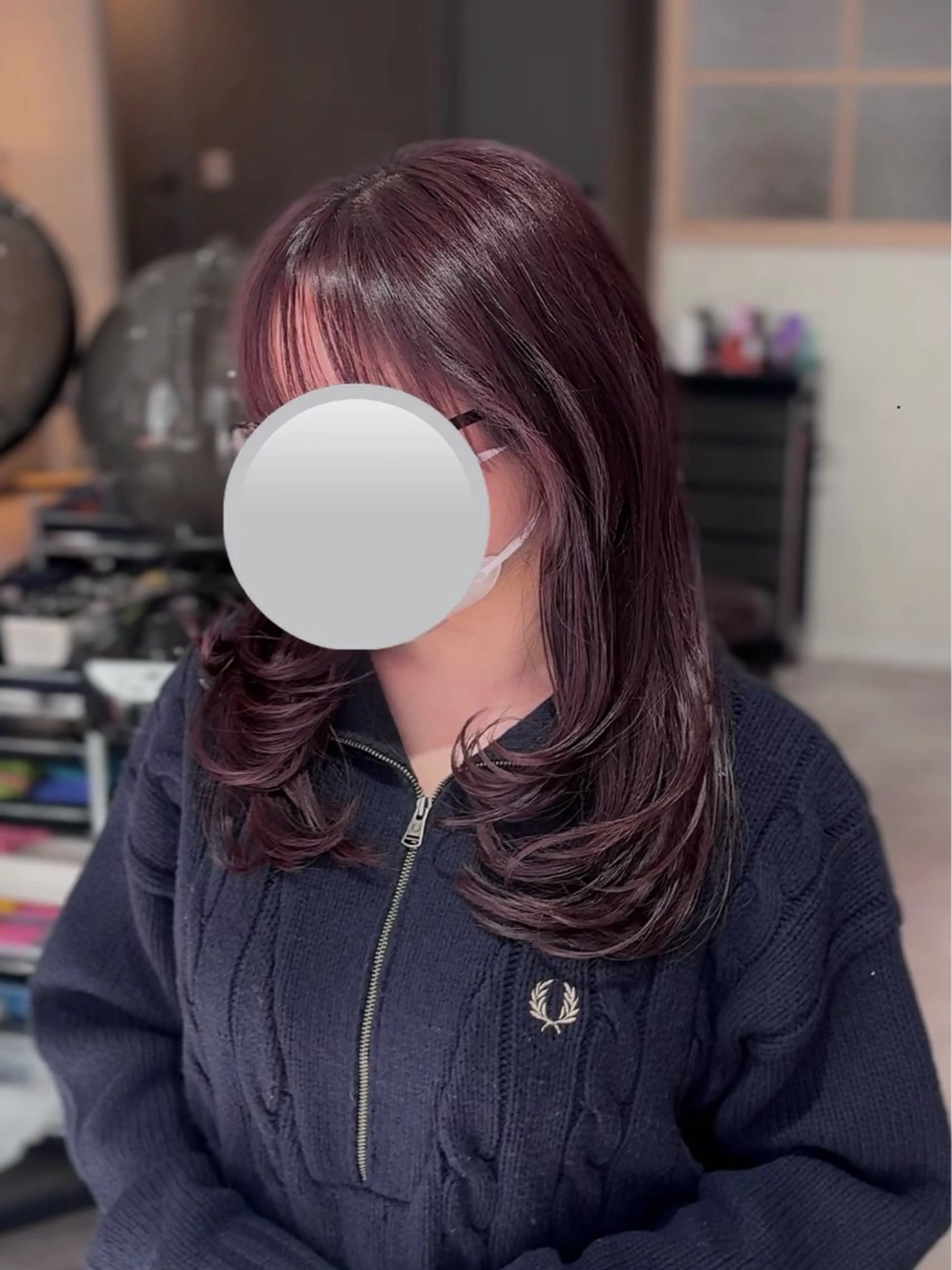 セミロング 宮沢 英佑のヘアスタイル