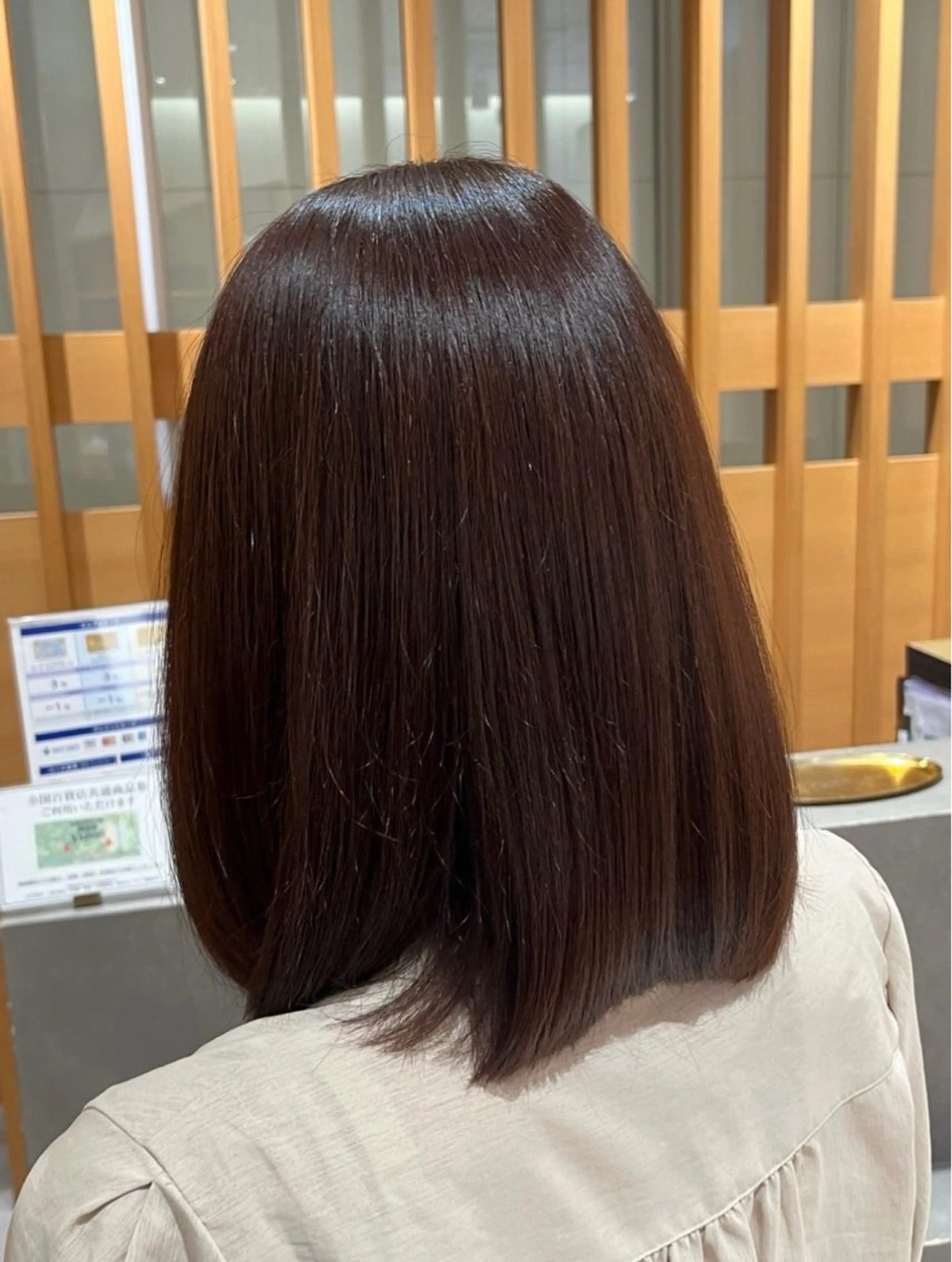 ミディアム カラー カット ヘアカラー トリートメント 酸性ストレート🫧 パーマ💫／ヒロトのヘアスタイル