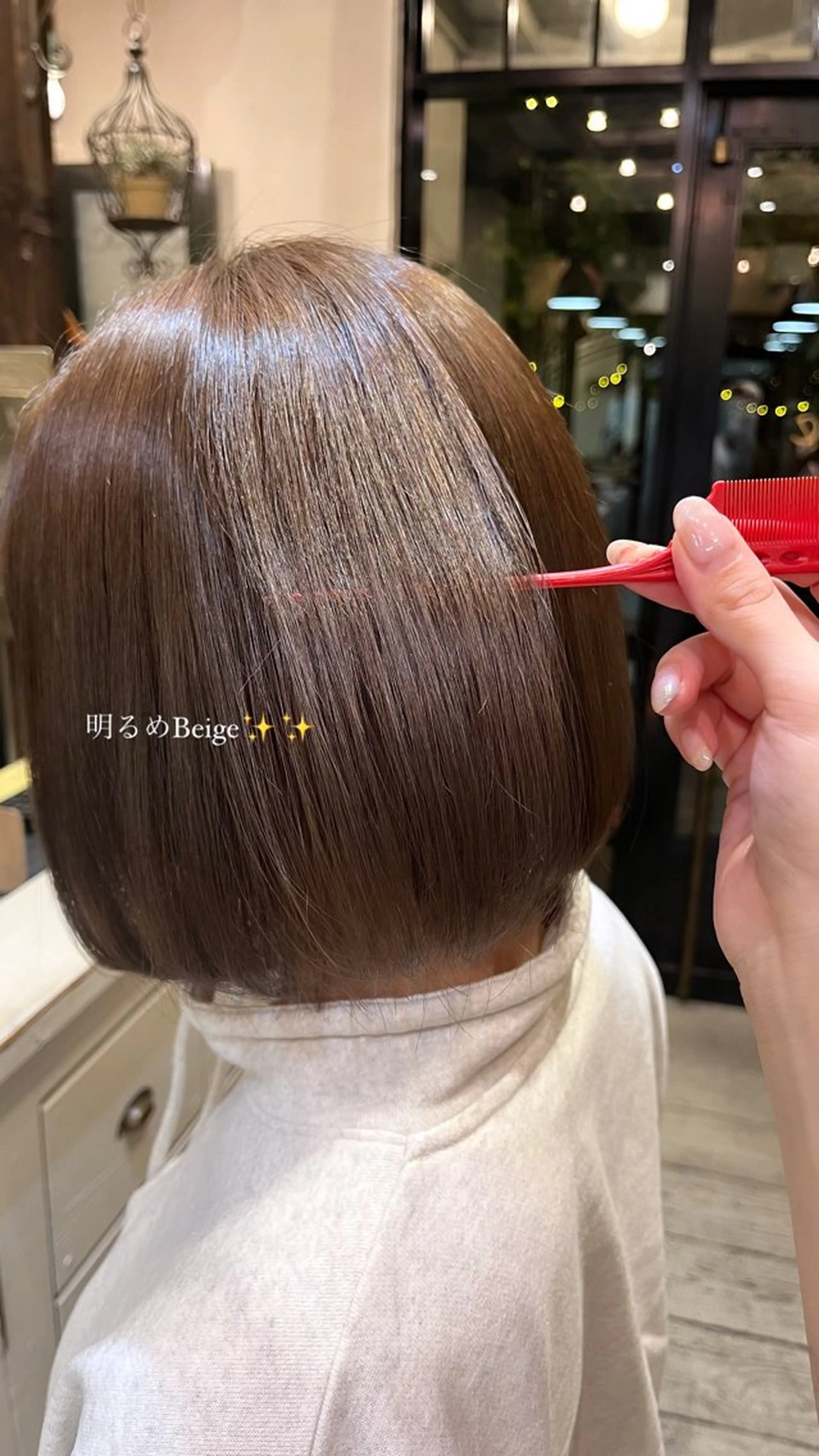 ミディアム カット ヘアカラー Belle 並木通り店所属・rena/レイヤー /メンズ◎のヘアスタイル