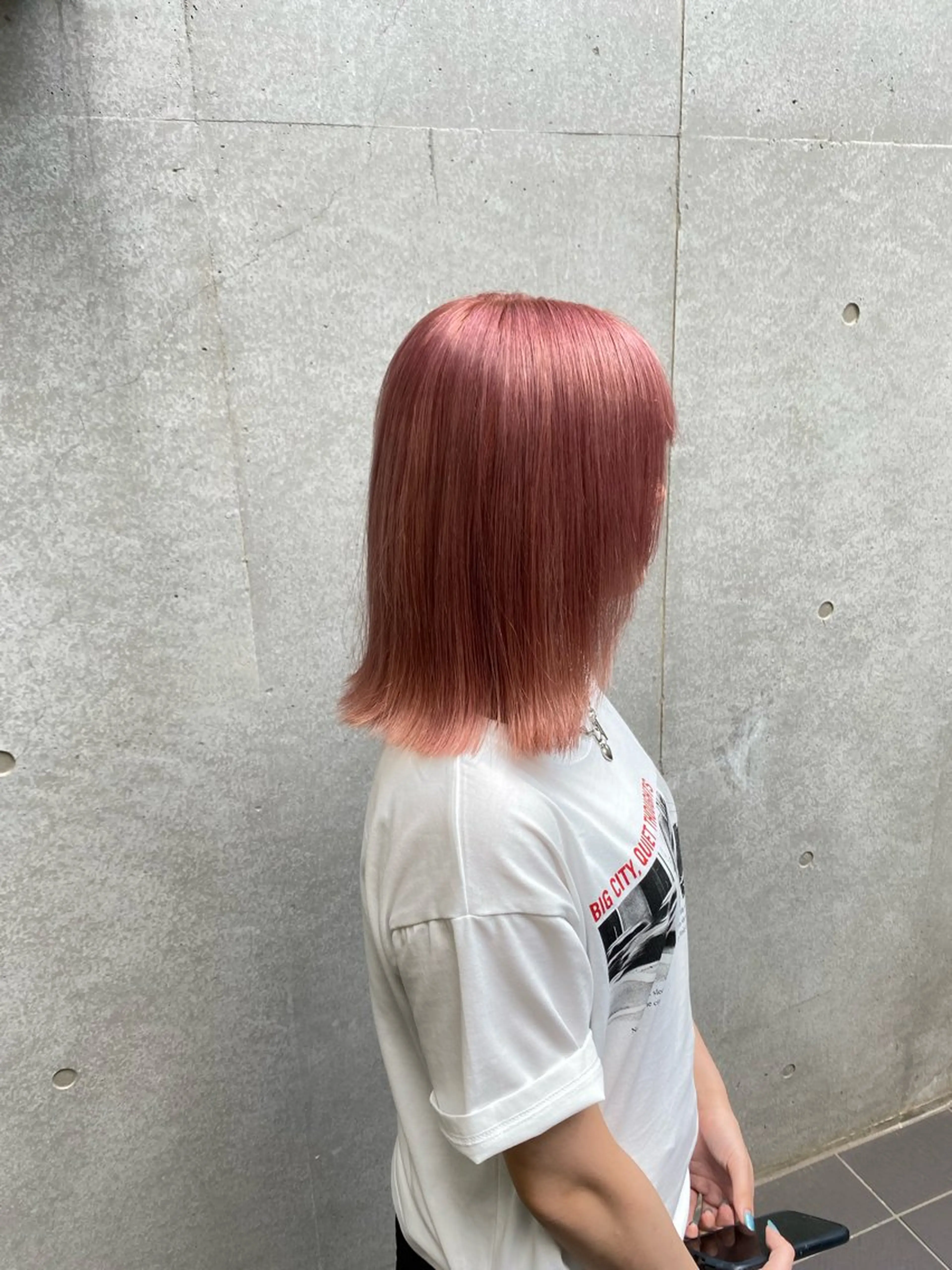 ミディアム カラー ピンクカラー ヘアカラー ✨️艶ハイトーン特化 ✨️佐藤望のヘアスタイル