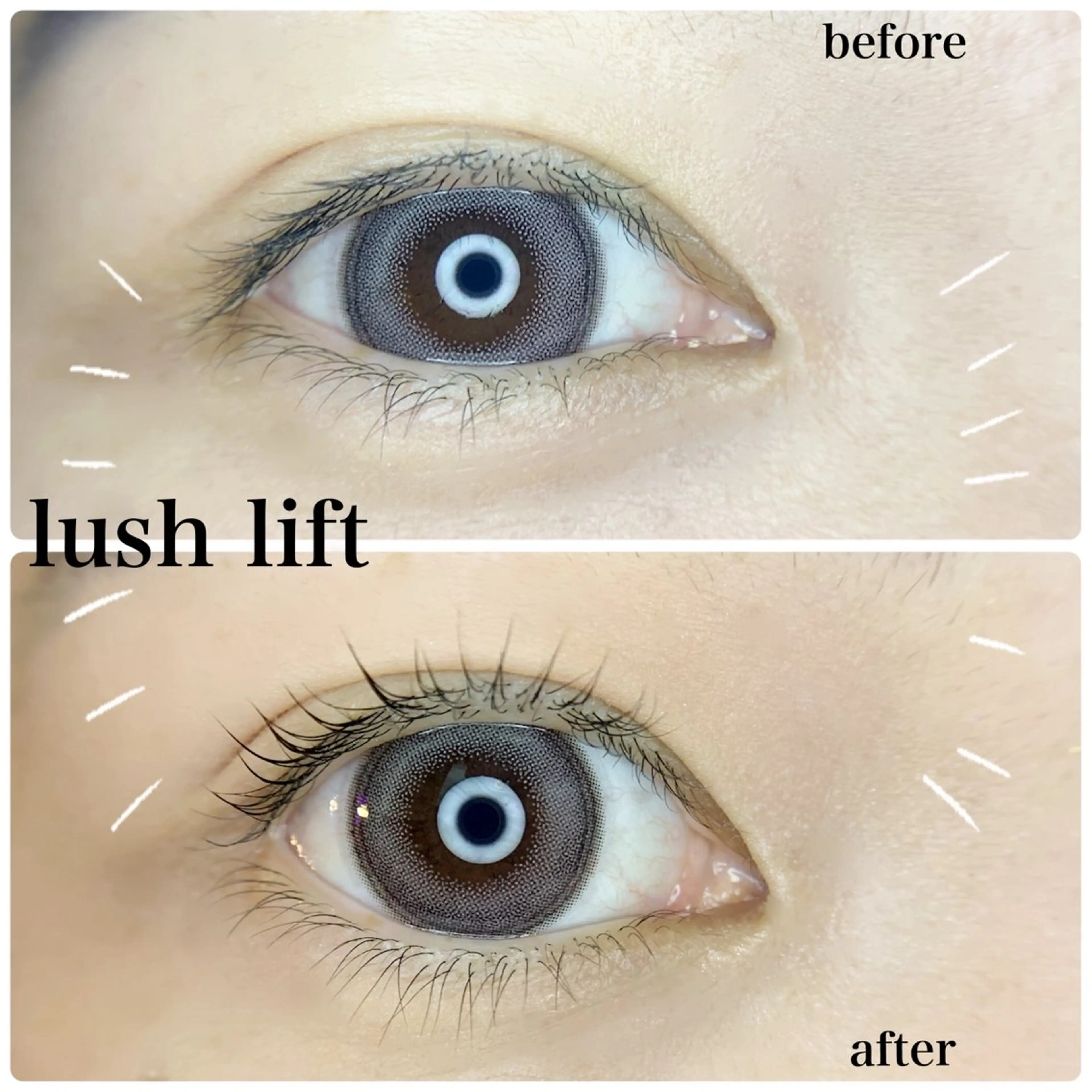 マツエク・マツパ 一重×まつ毛パーマ ＊ Yuki　＊のマツエク・マツパデザイン