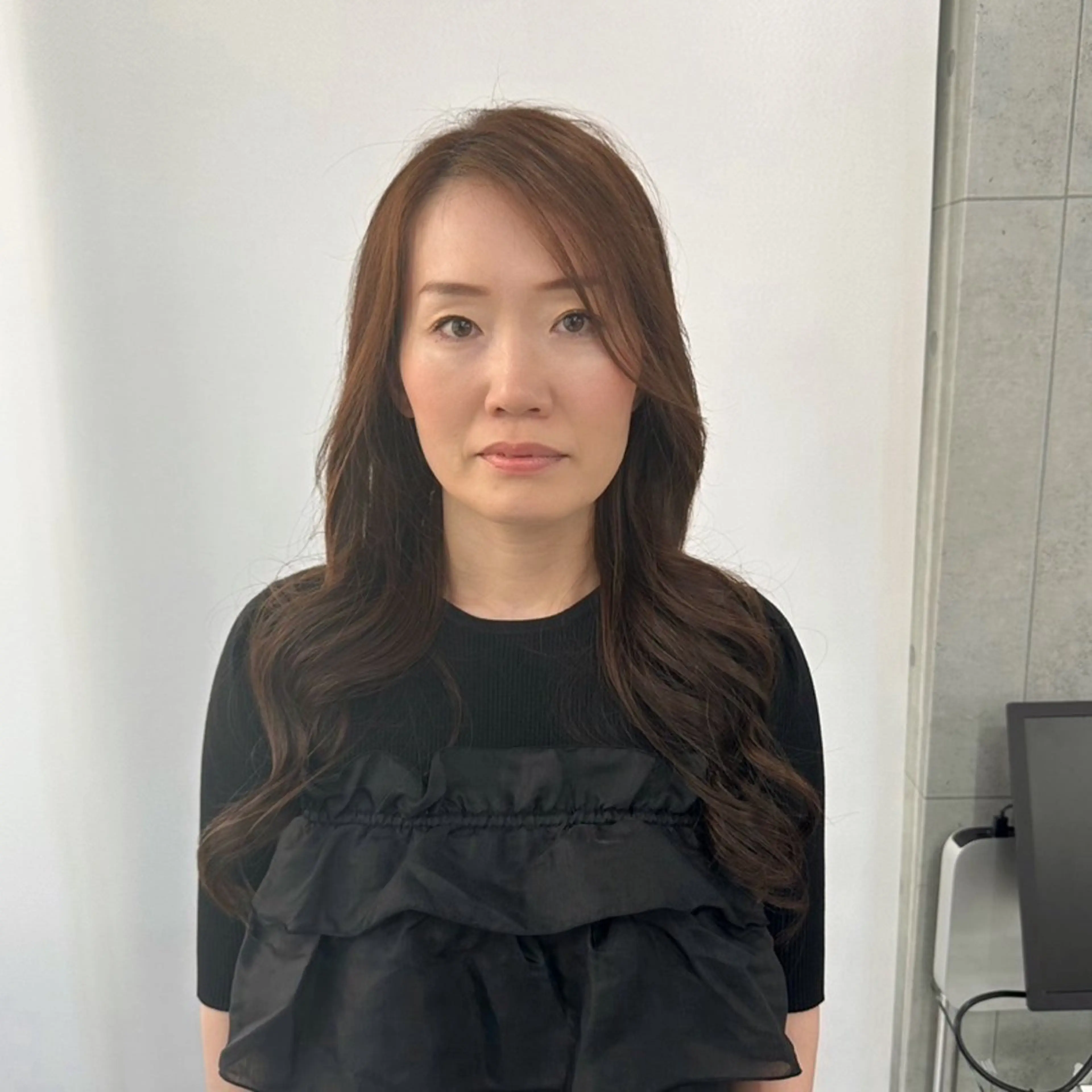 ロング カラー カット ヘアカラー トリートメント Endearing 北澤那未🌟銀座のヘアスタイル