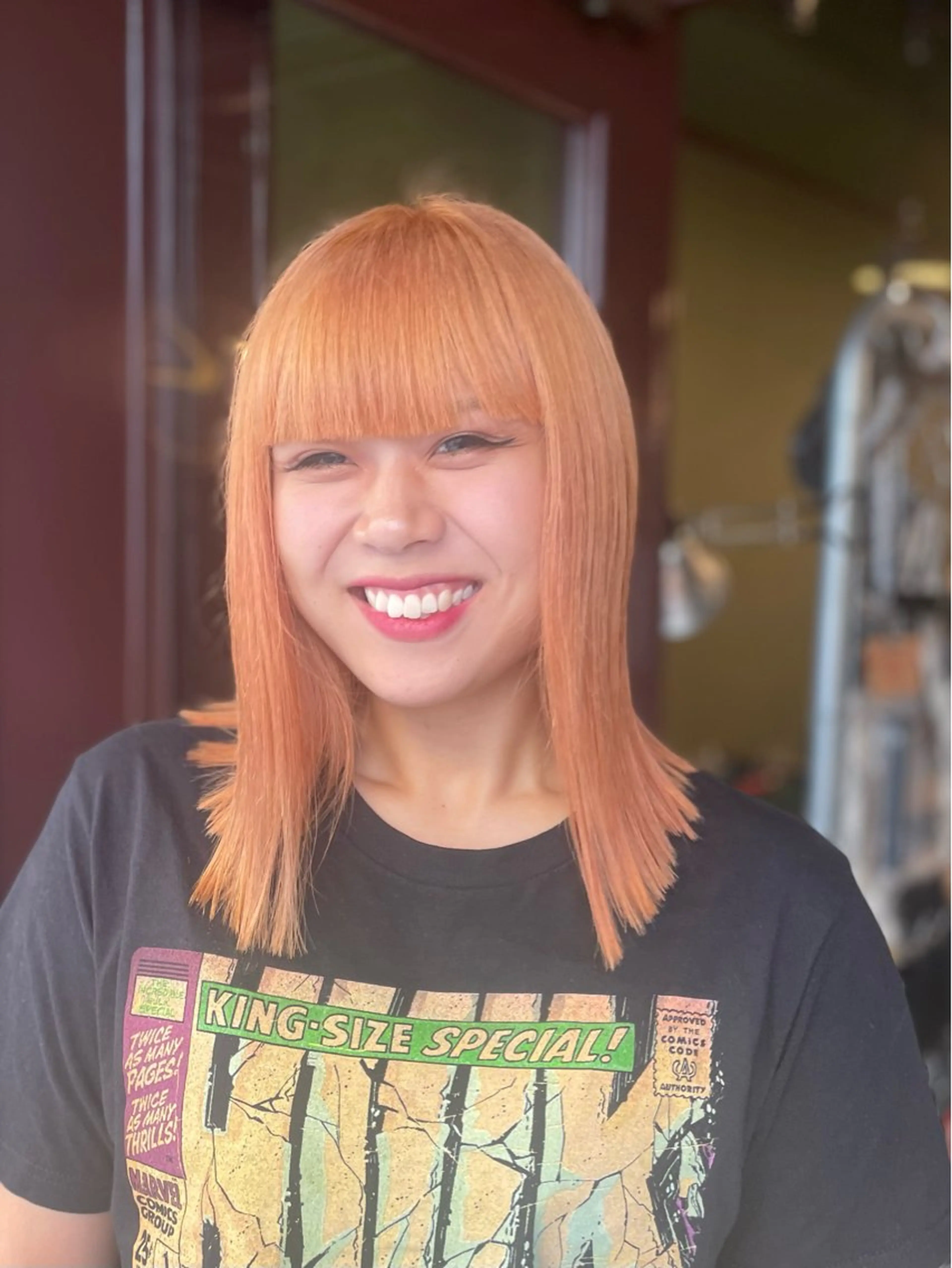 ミディアム カラー PATH-hair. storeのヘアスタイル