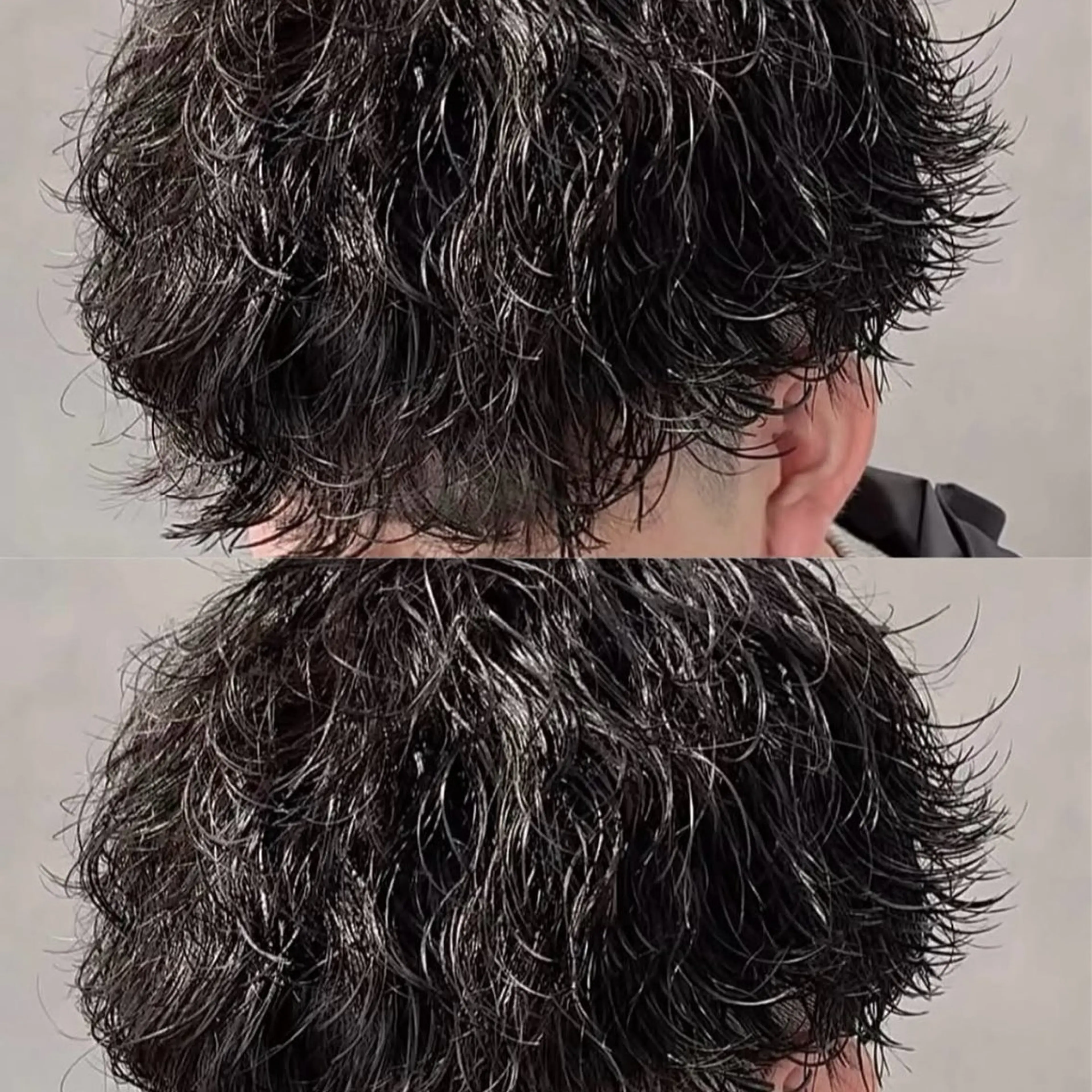 パーマ メンズ メンズパーマ 波巻きパーマ カット パーマ 安部 真弘のヘアスタイル
