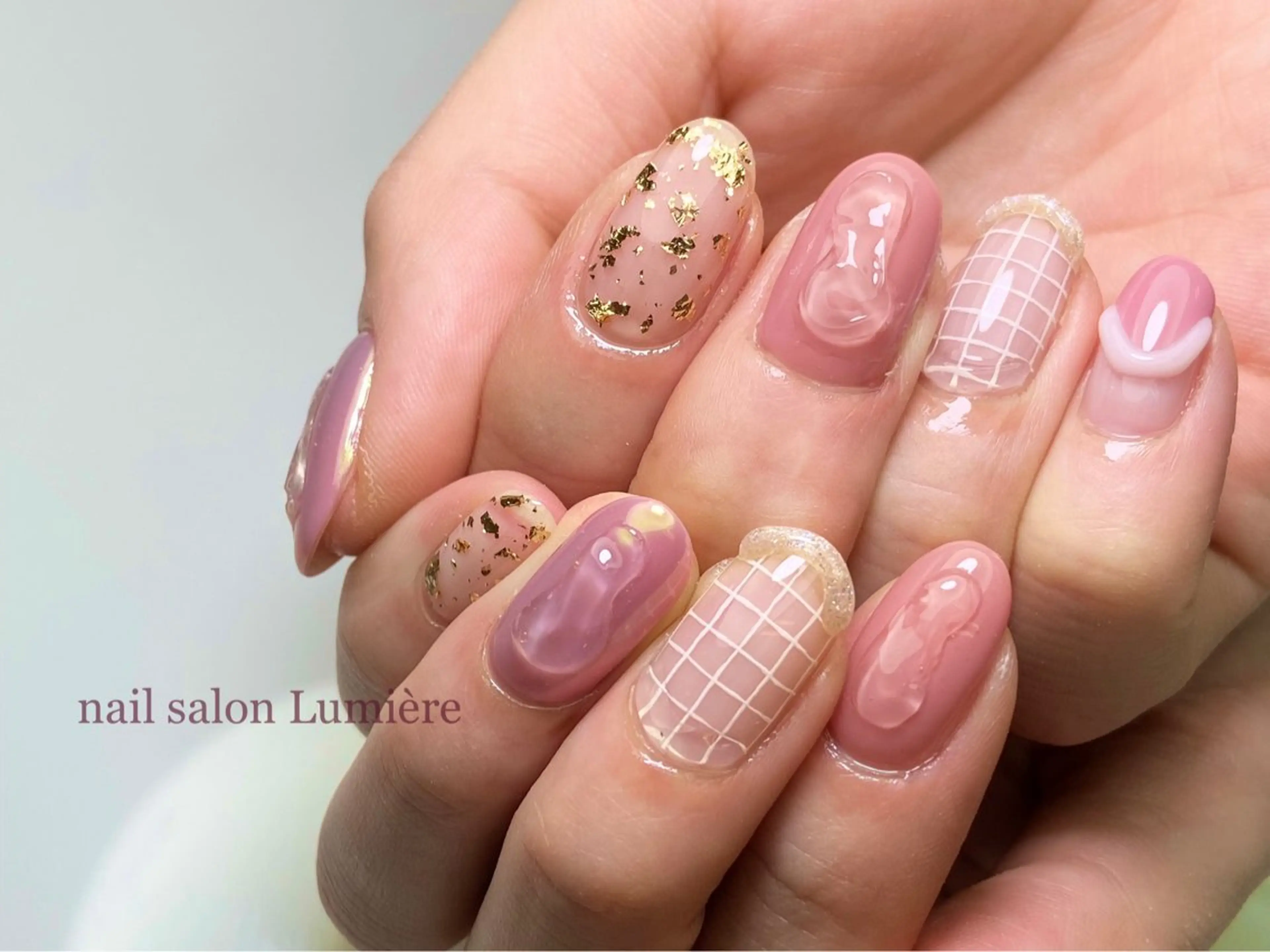 ネイル ハンドネイル nail salon Lumièreのネイルデザイン