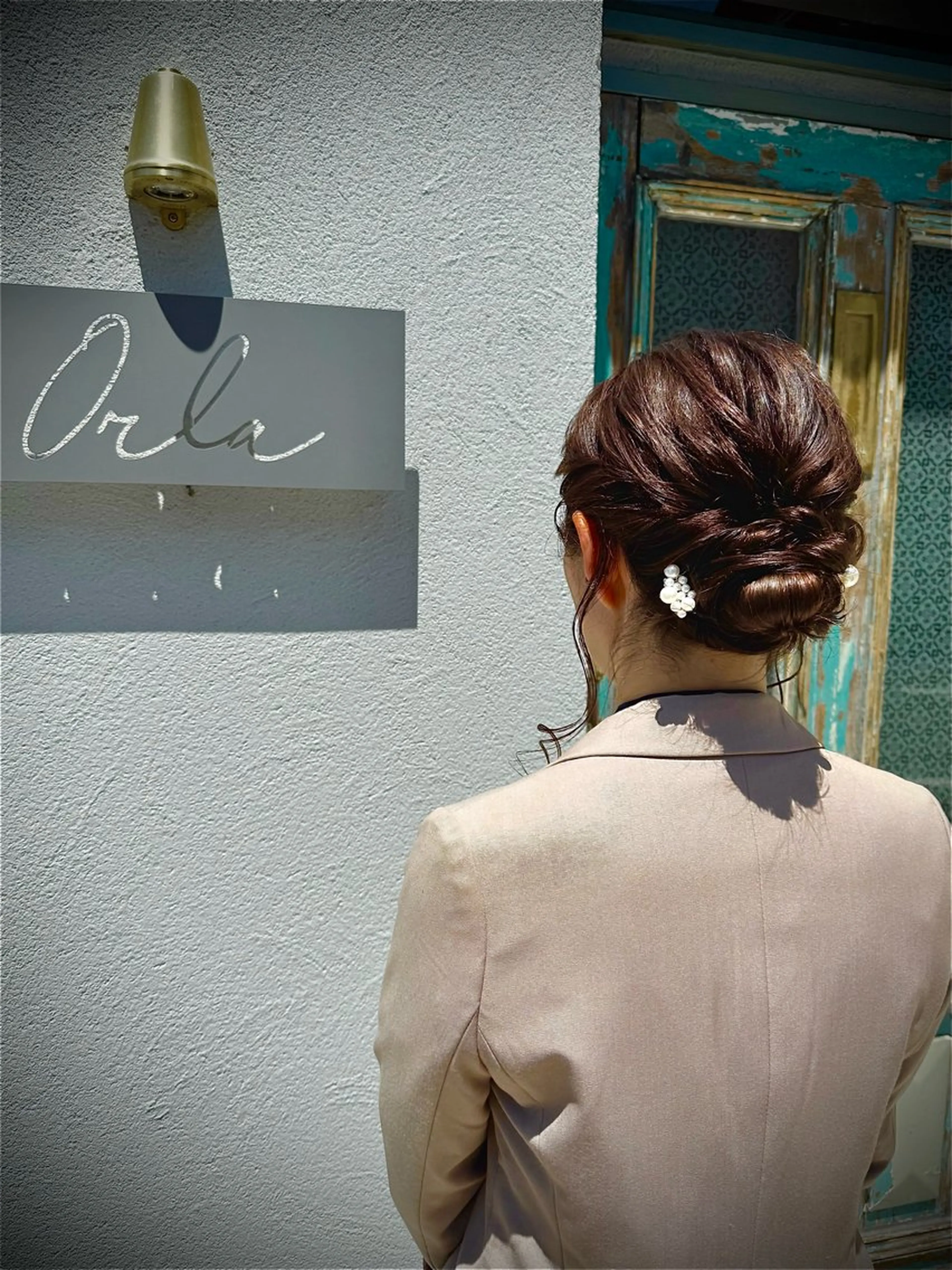 セミロング ヘアアレンジ ヘアセット Orla 🌿chiekoの眉毛・アイブロウイメージ