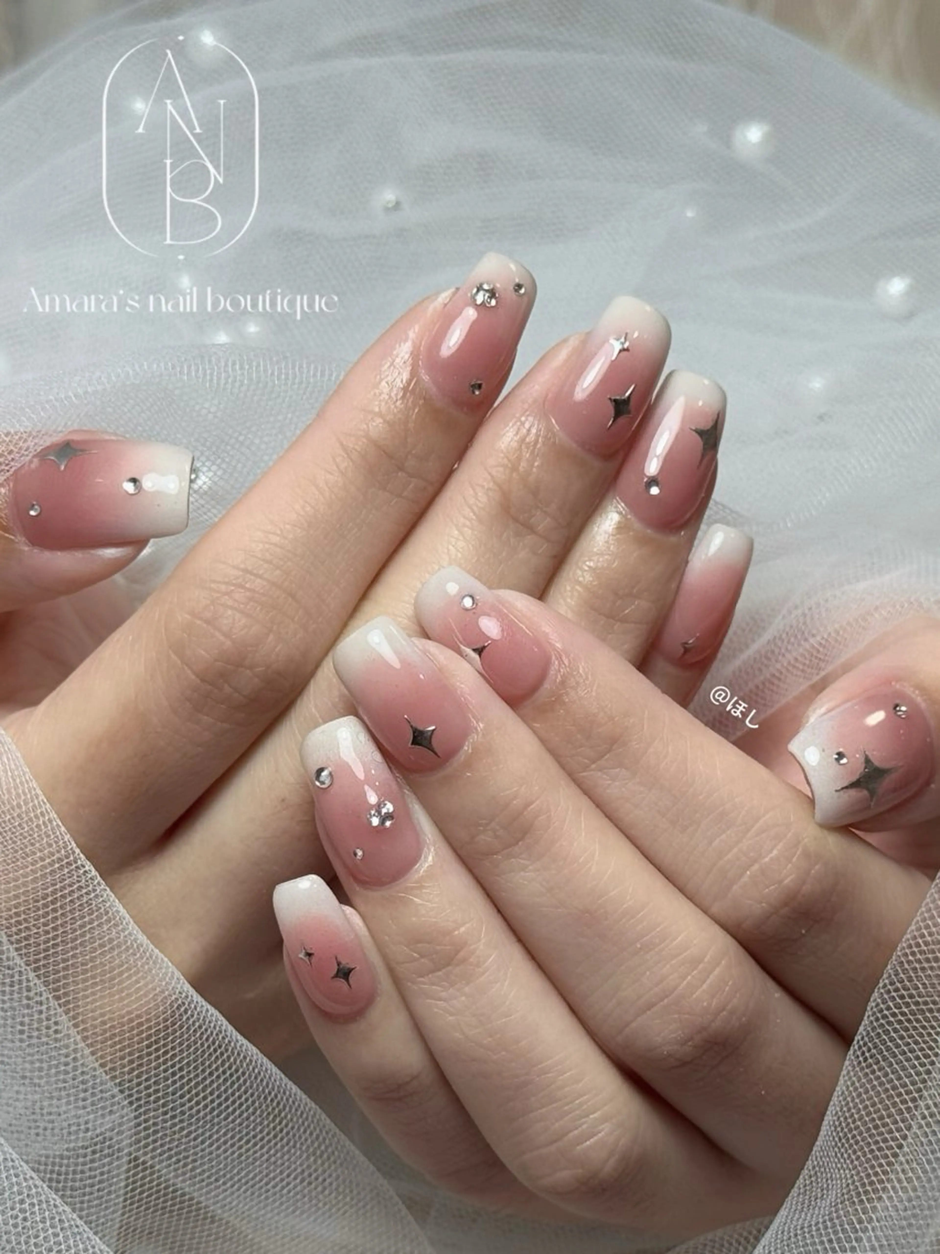 ネイル ピンク ハンドネイル ほ しのネイルデザイン