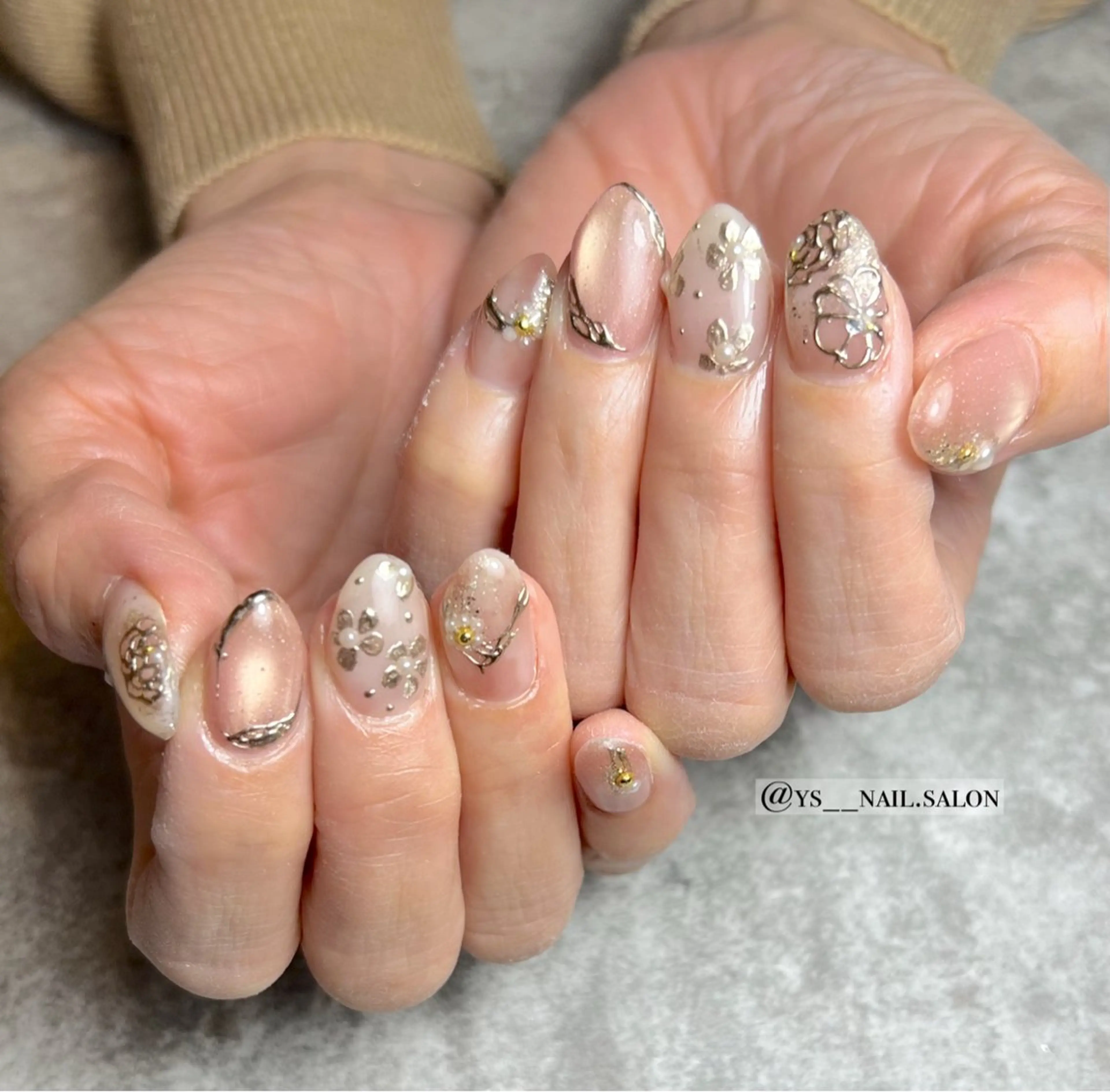 ネイル ハンドネイル Y's nail ˚✧₊YUIのネイルデザイン