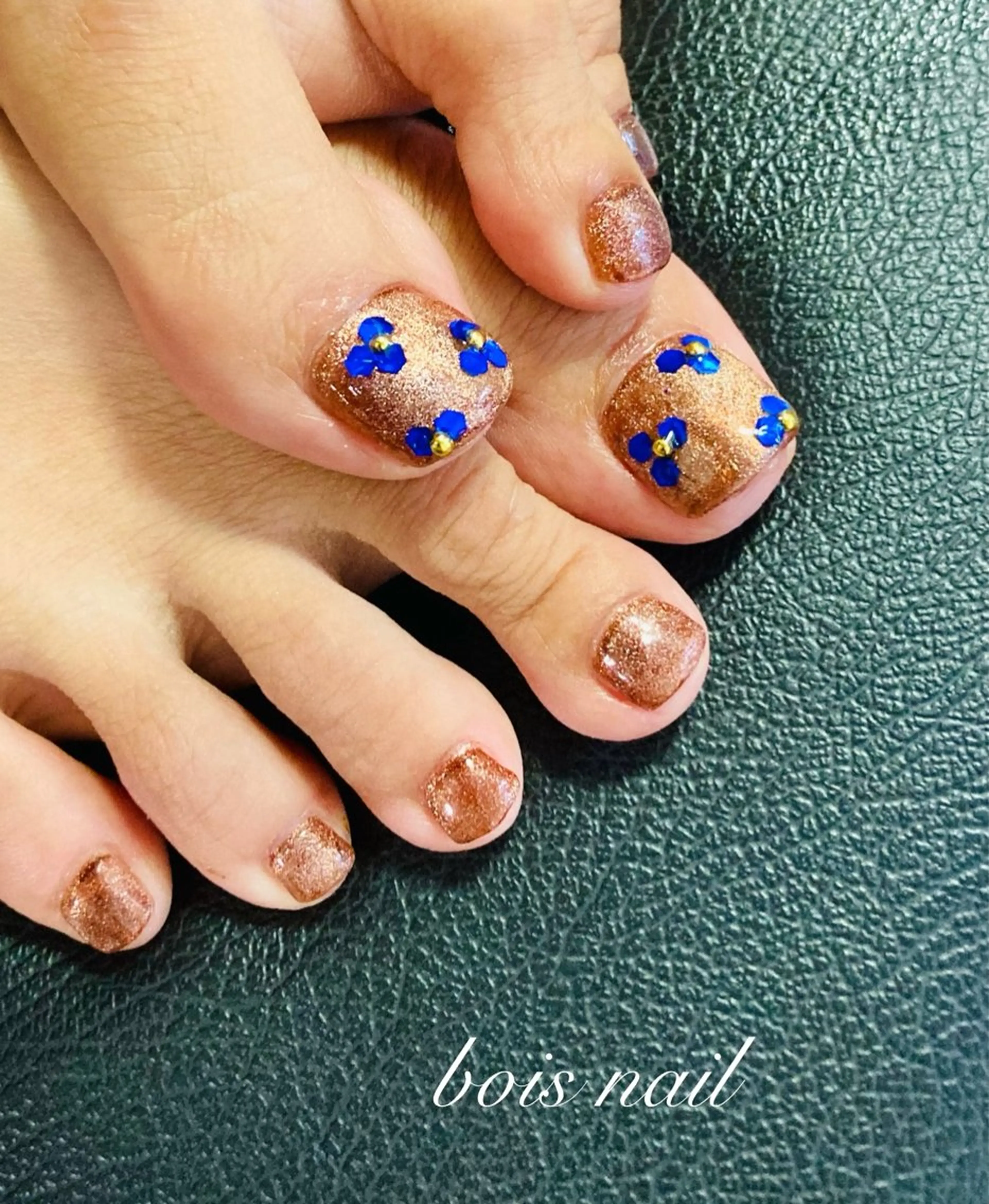 ネイル フットネイル bois nail ボワネイル北巽のネイルデザイン