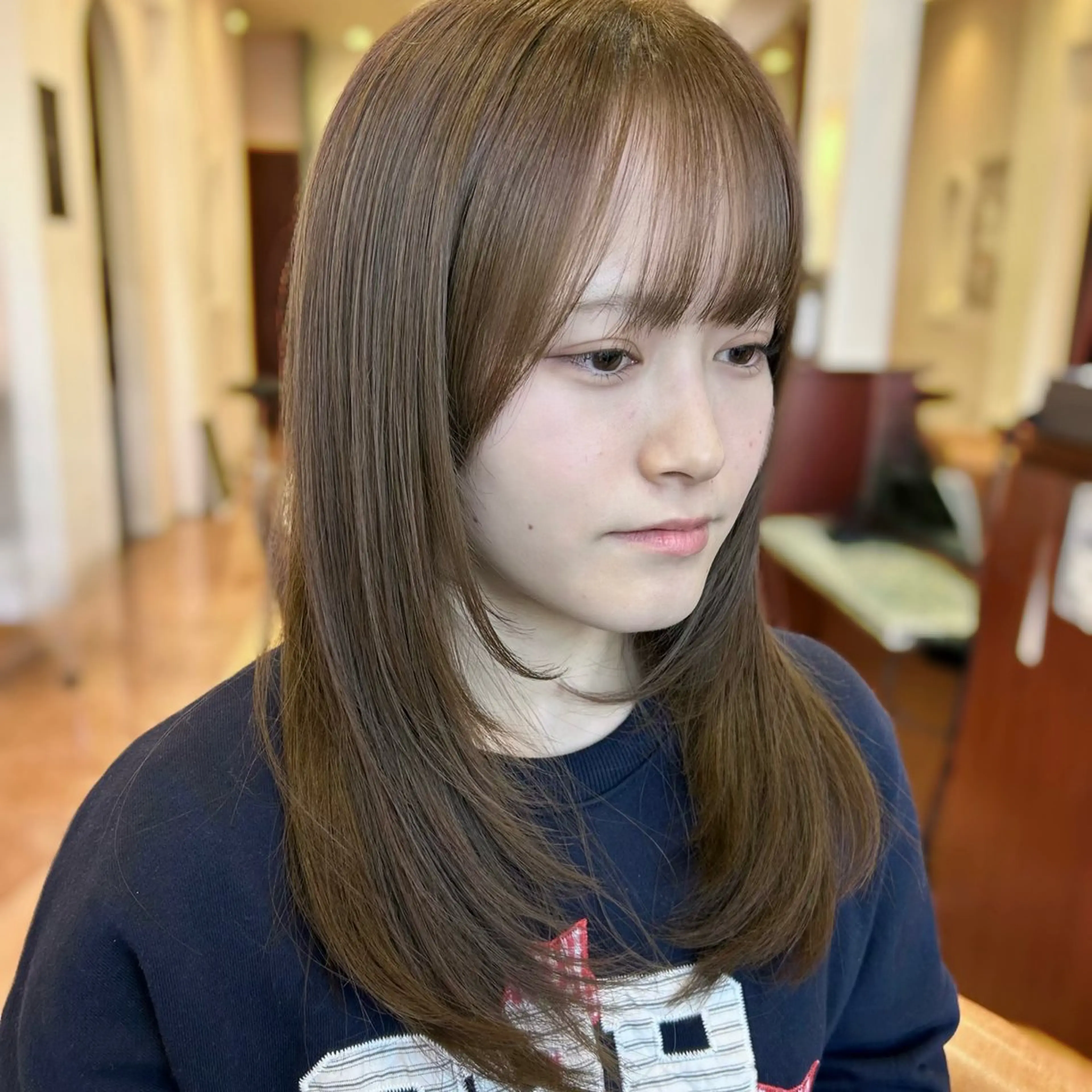 ミディアム 🌸HONOKA🌸 【グレージュ】のヘアスタイル