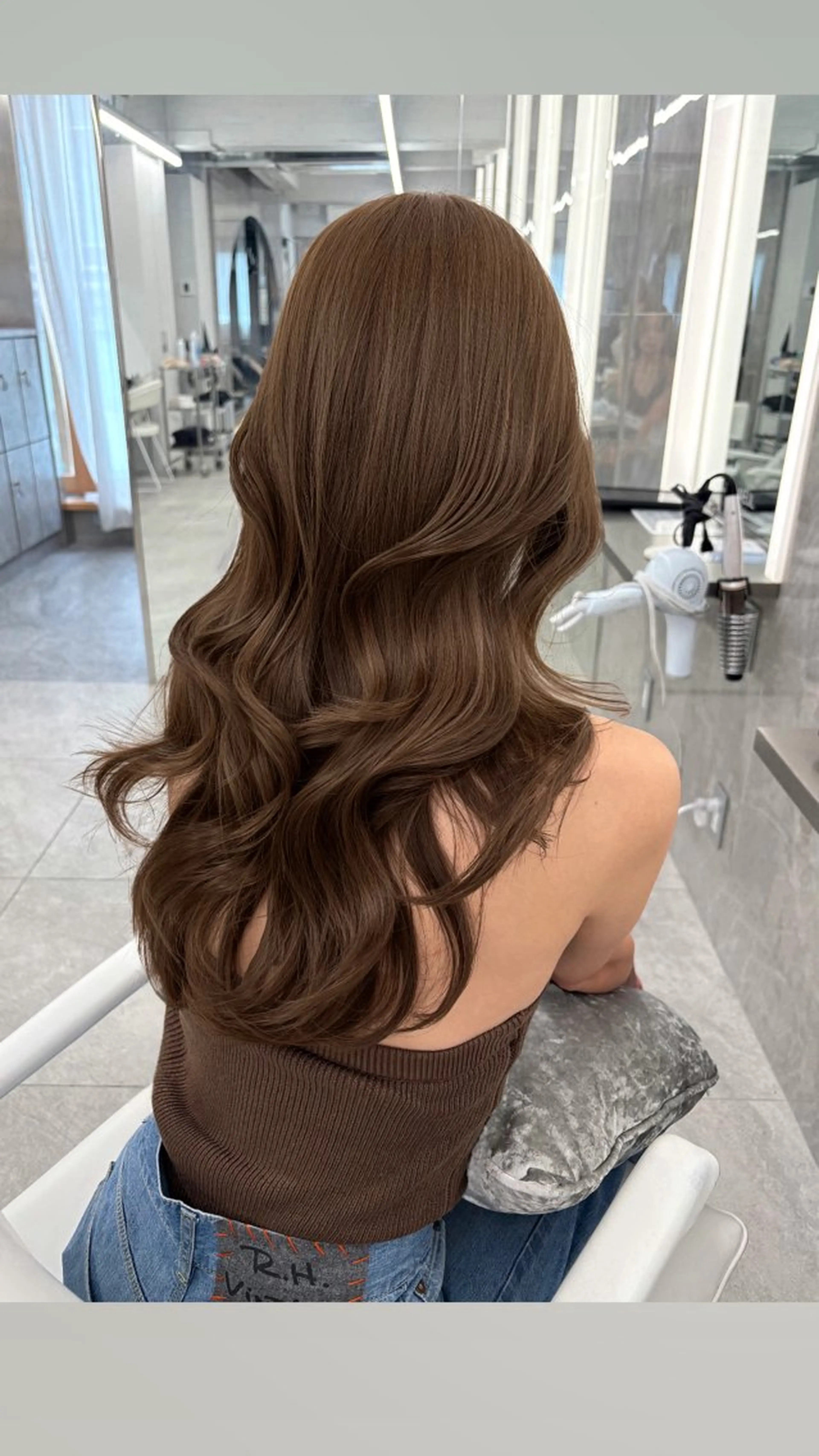 ロング カラー ヘアカラー 天野 ひとみのヘアスタイル