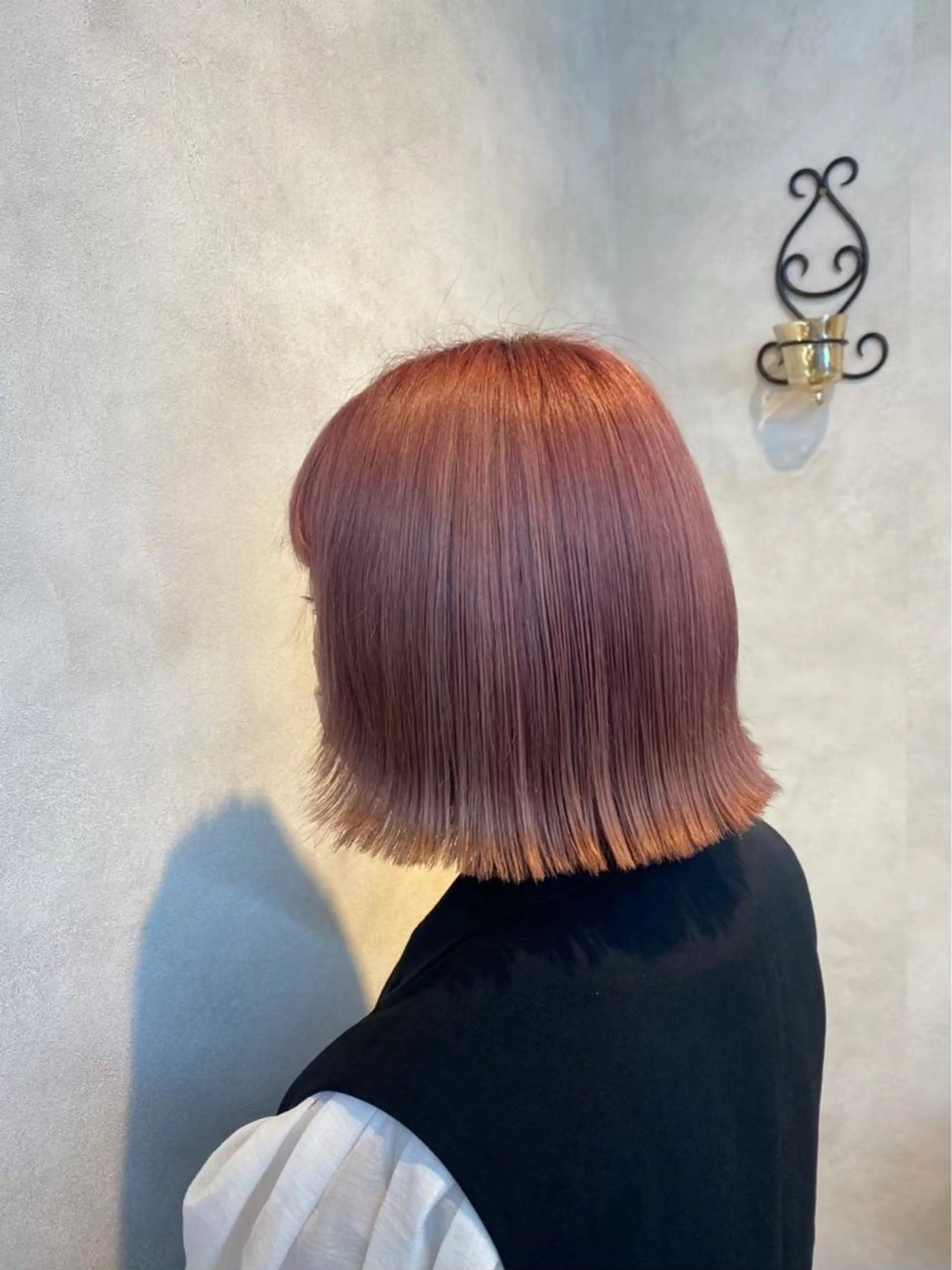 ミディアム カラー 🌸暖色髪質改善 MEI🌸のヘアスタイル