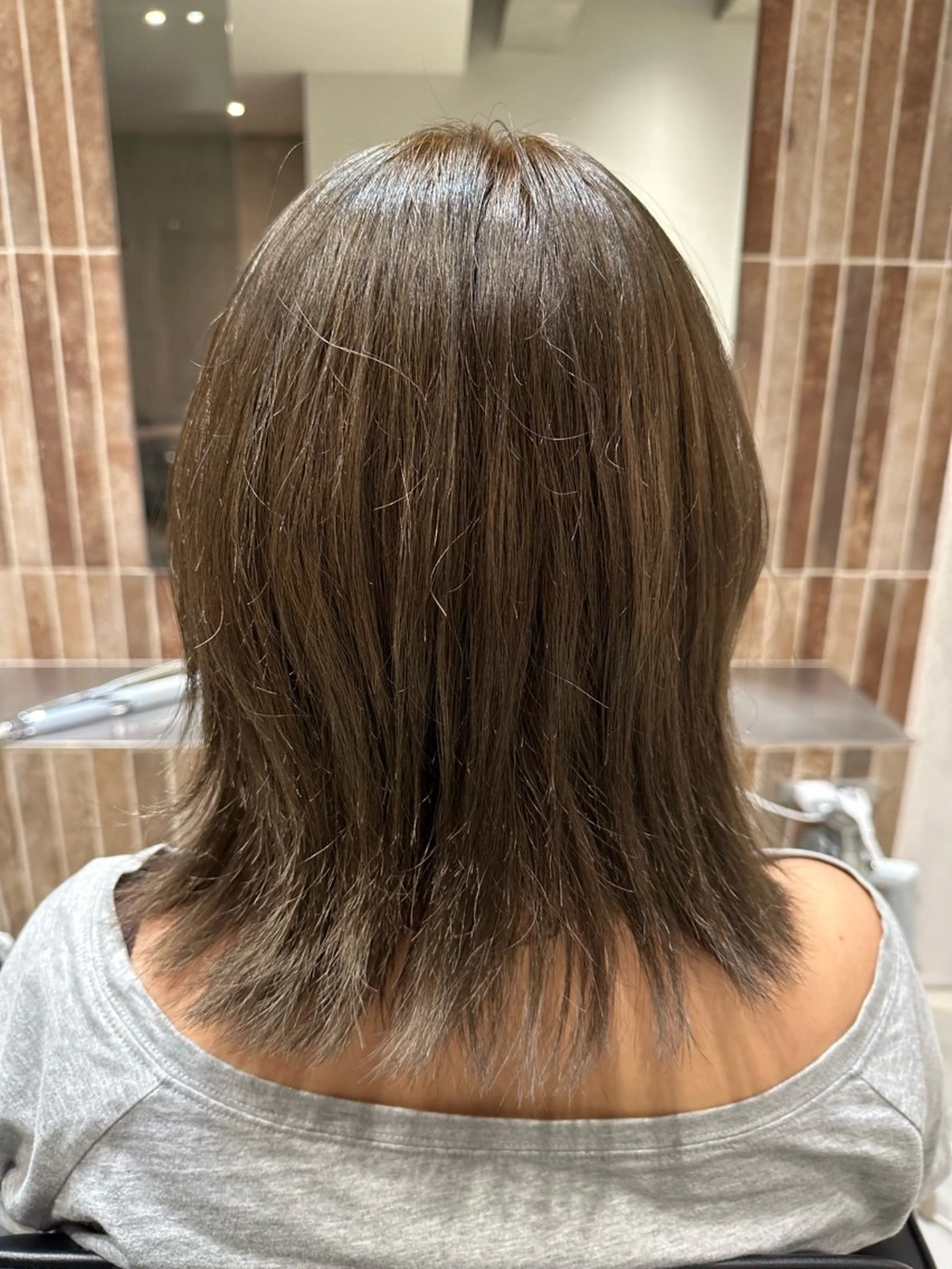 ミディアム 横浜/メンズ特化/ Farbe/田中颯斗のヘアスタイル