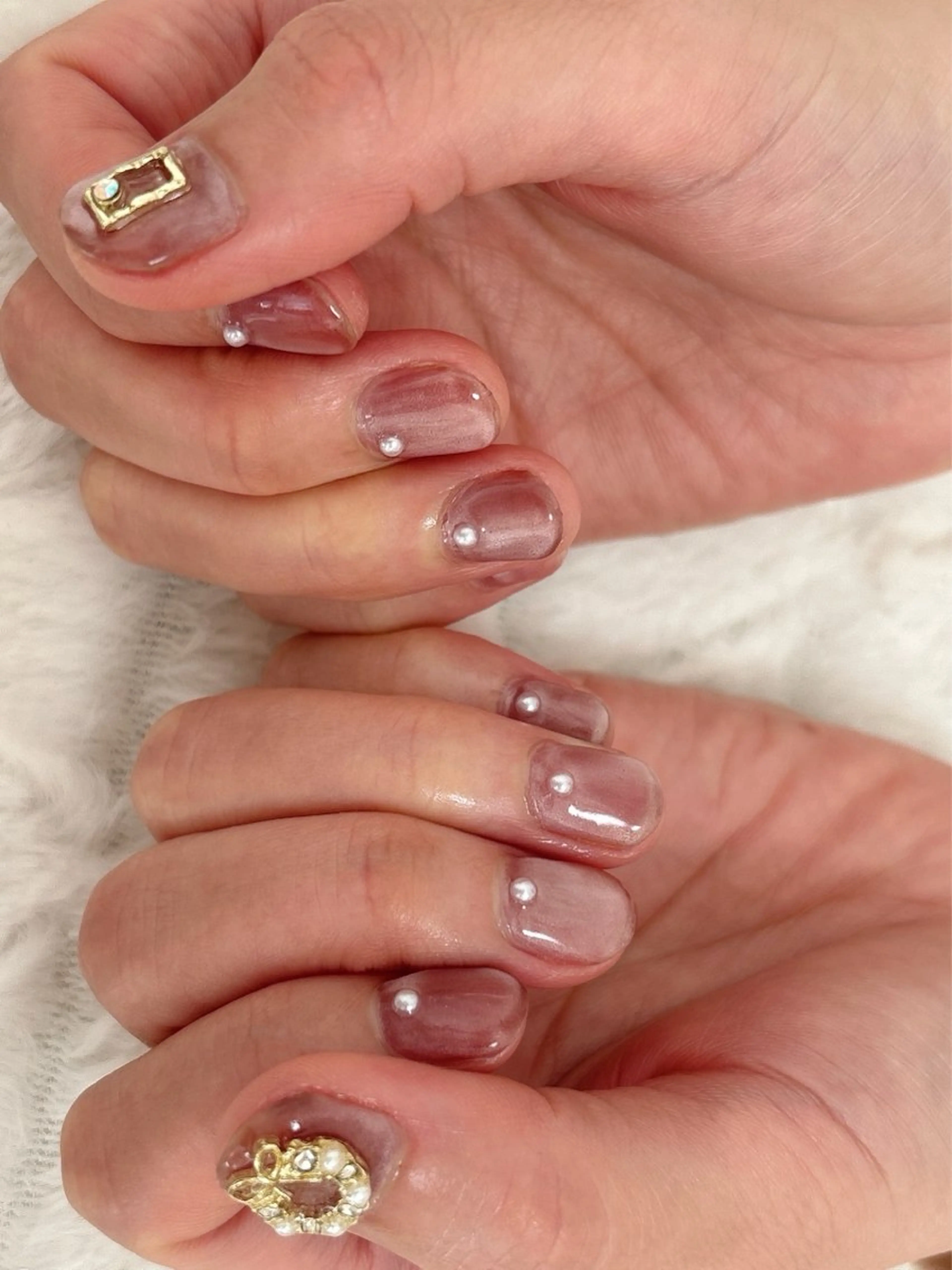 ネイル ワンカラーネイル nail salon はるりのネイルデザイン