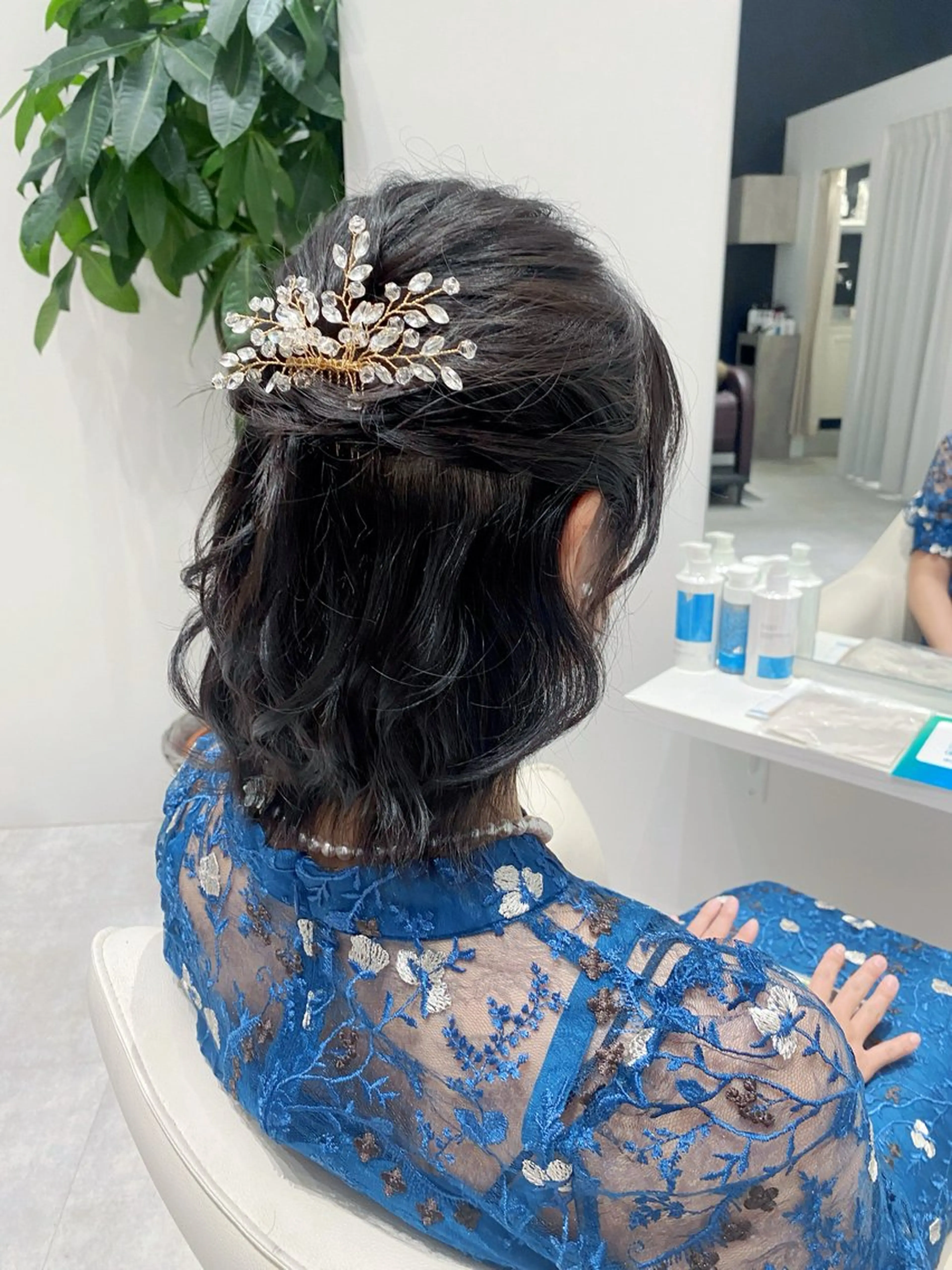 ヘアアレンジ ヘアセット 清川 椿咲のネイルデザイン