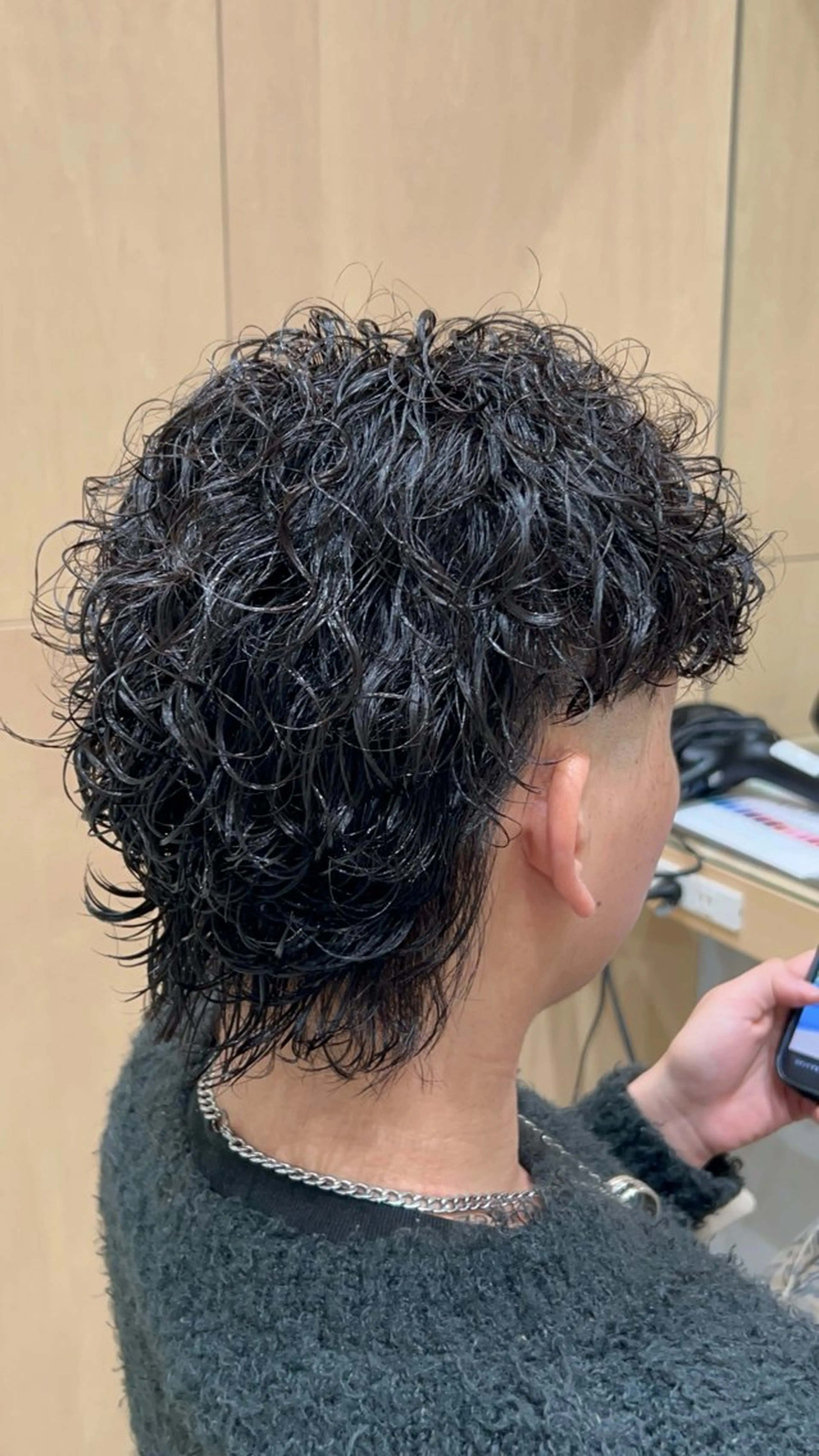 パーマ メンズ フェードカット メンズパーマ カット パーマ 🐲ツイスパ🐲 フェード/龍のヘアスタイル