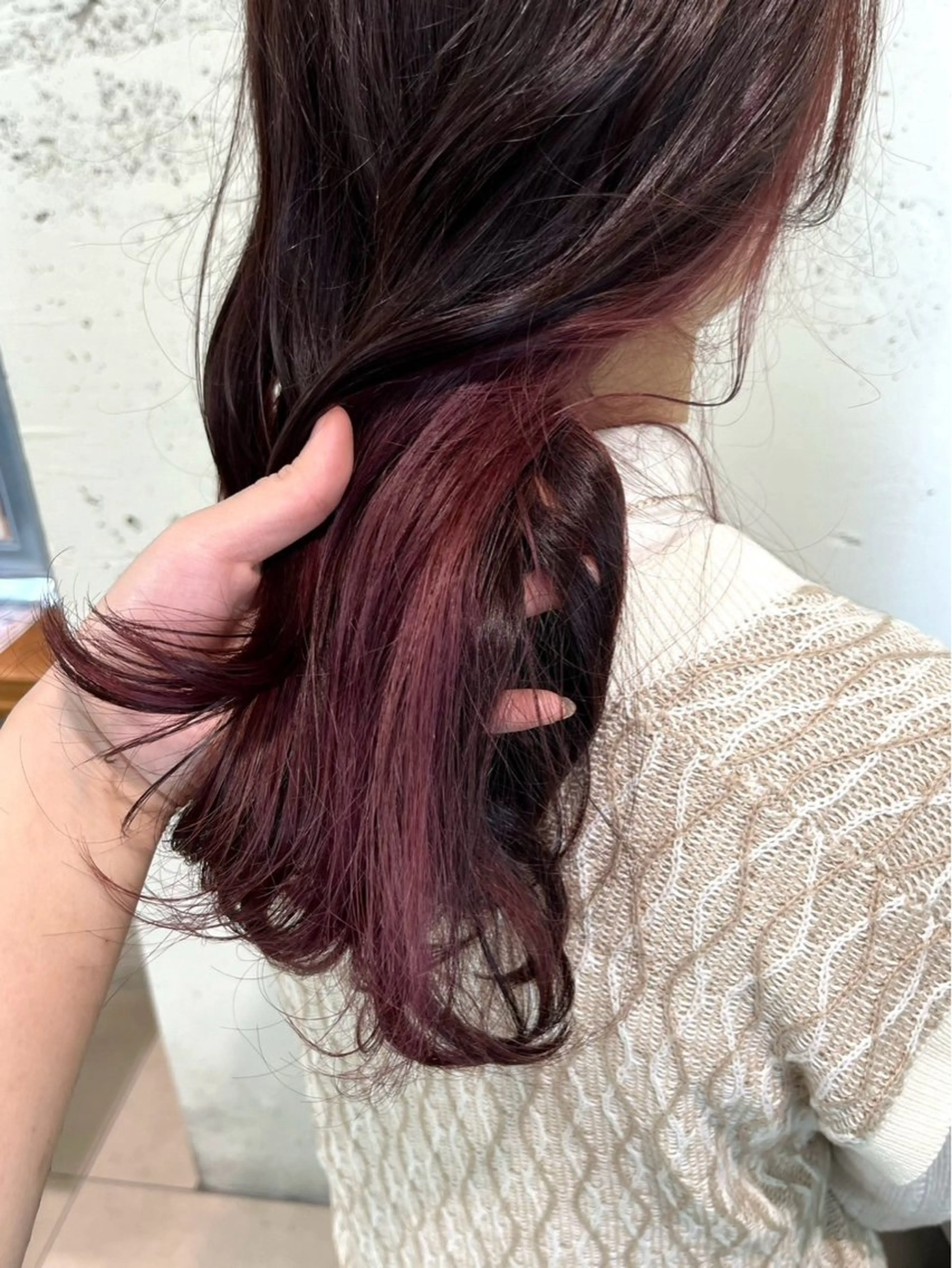 ロング カラー 透明感カラー💎/ メンズカット/夏凜のヘアスタイル