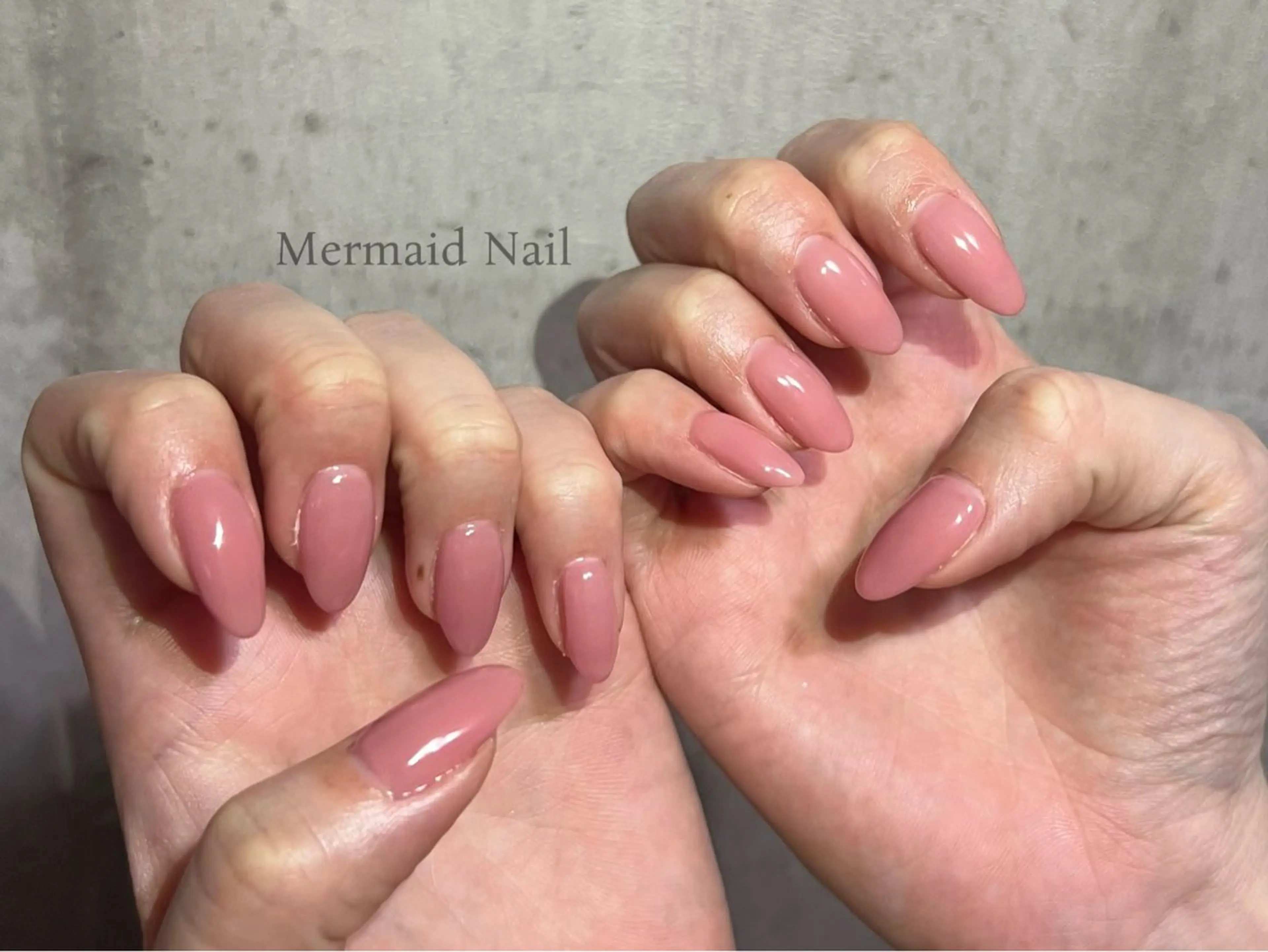 ネイル ワンカラーネイル ハンドネイル Mermaid Nailのネイルデザイン