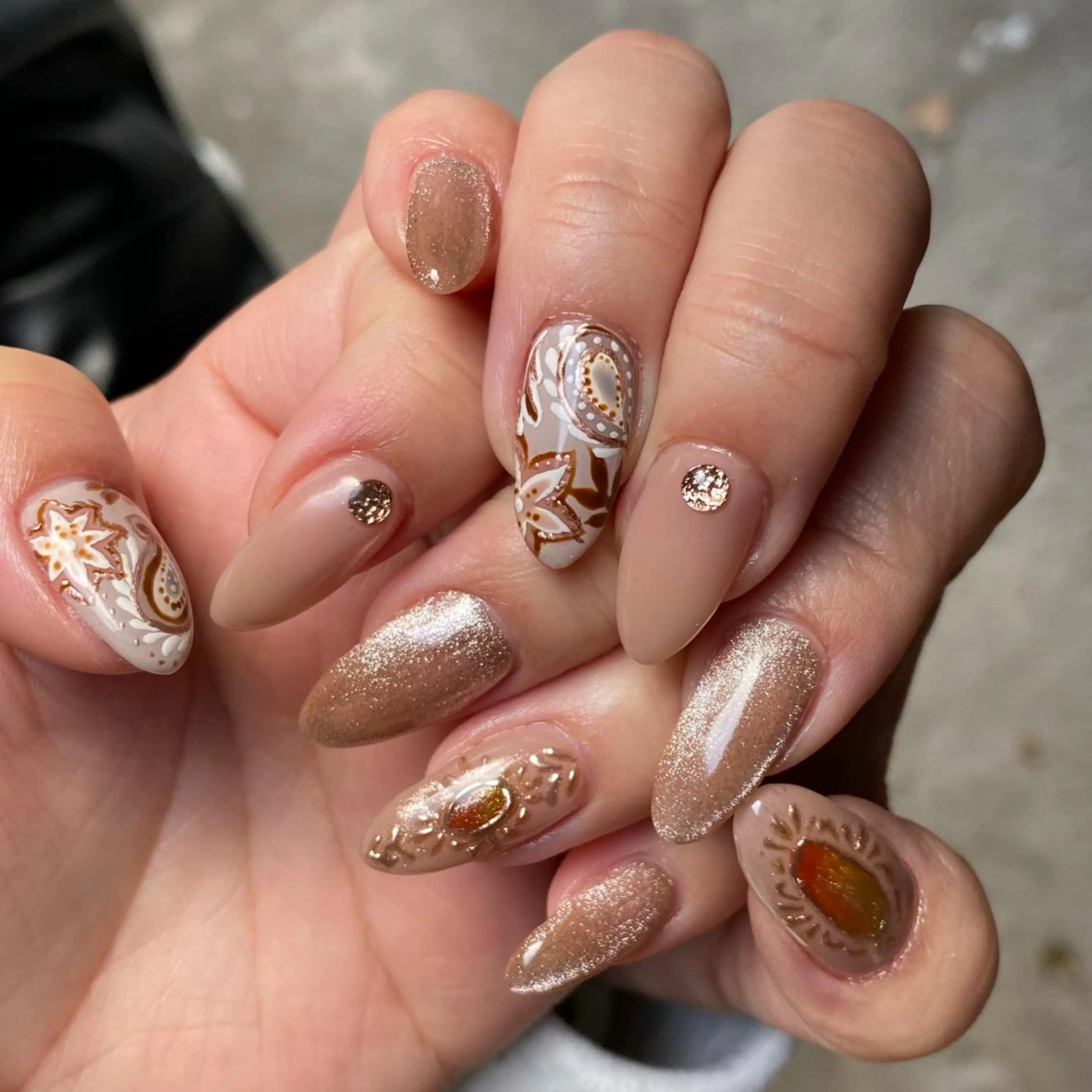 ネイル ハンドネイル nailsalon ∞ ﾐｶﾅﾙ ∞のネイルデザイン