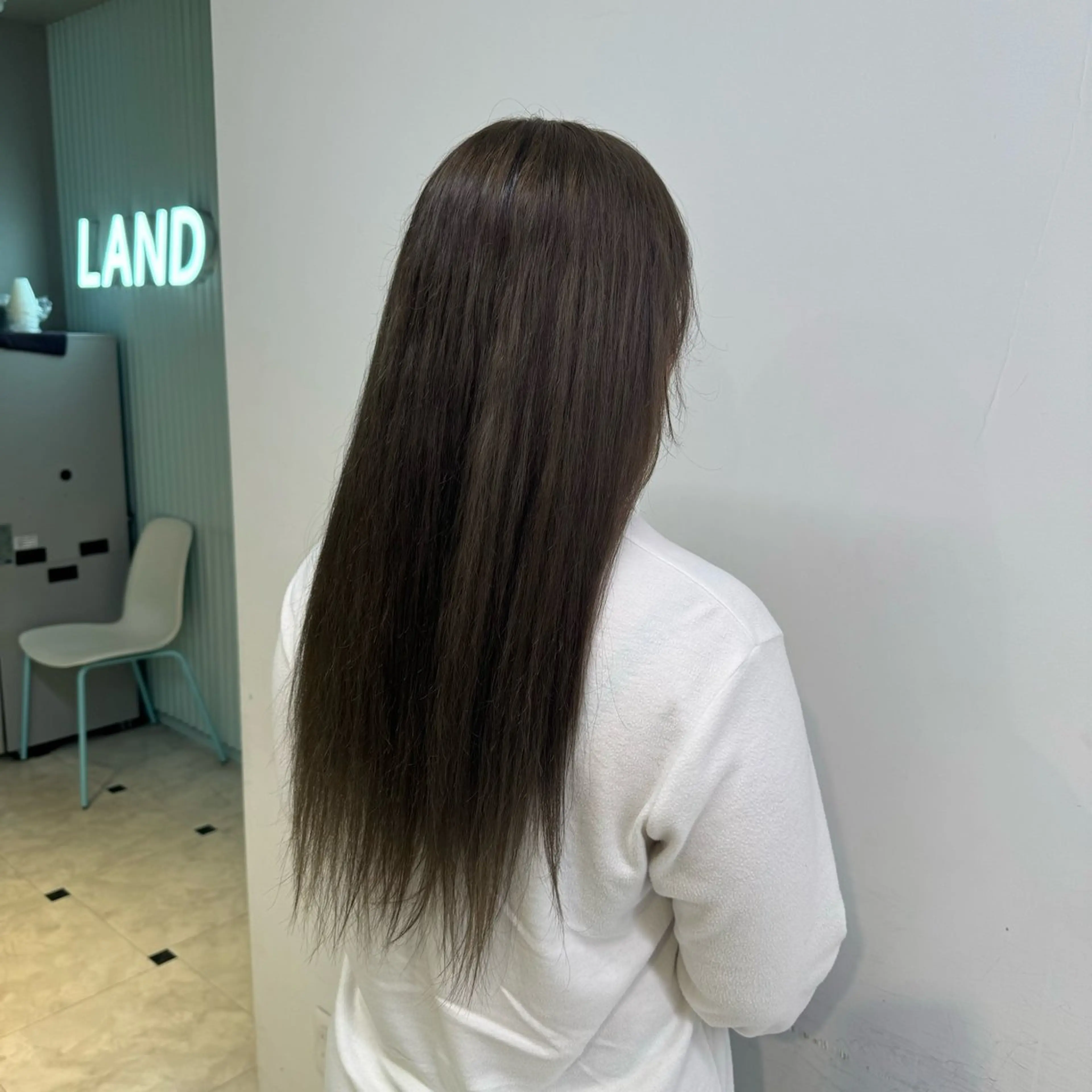 ロング ヘアカラー トリートメント 🤎モテ髪＆透明感 ミルクティー🥣🤎のヘアスタイル