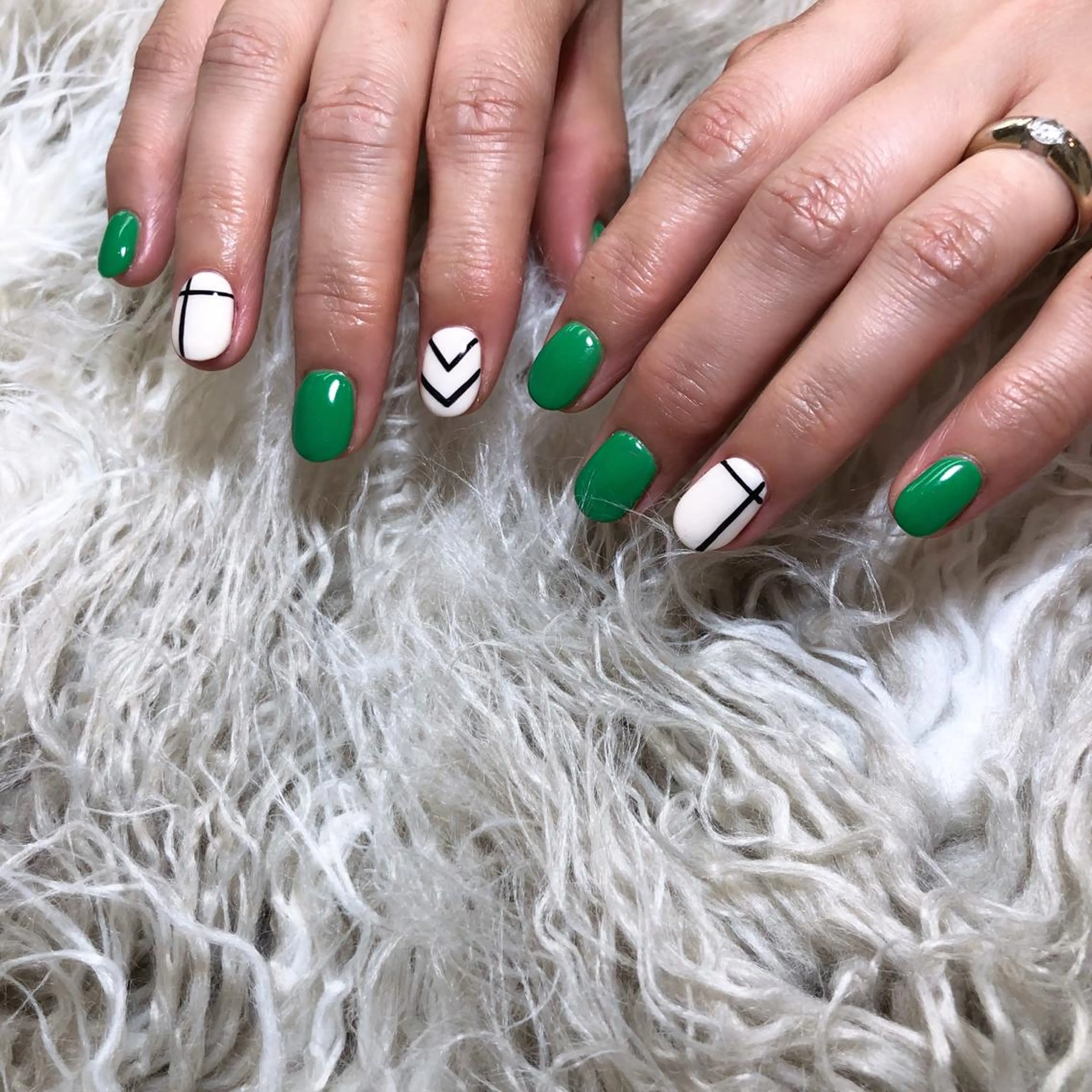 ネイル アートネイル シンプルネイル nail 1997のネイルデザイン