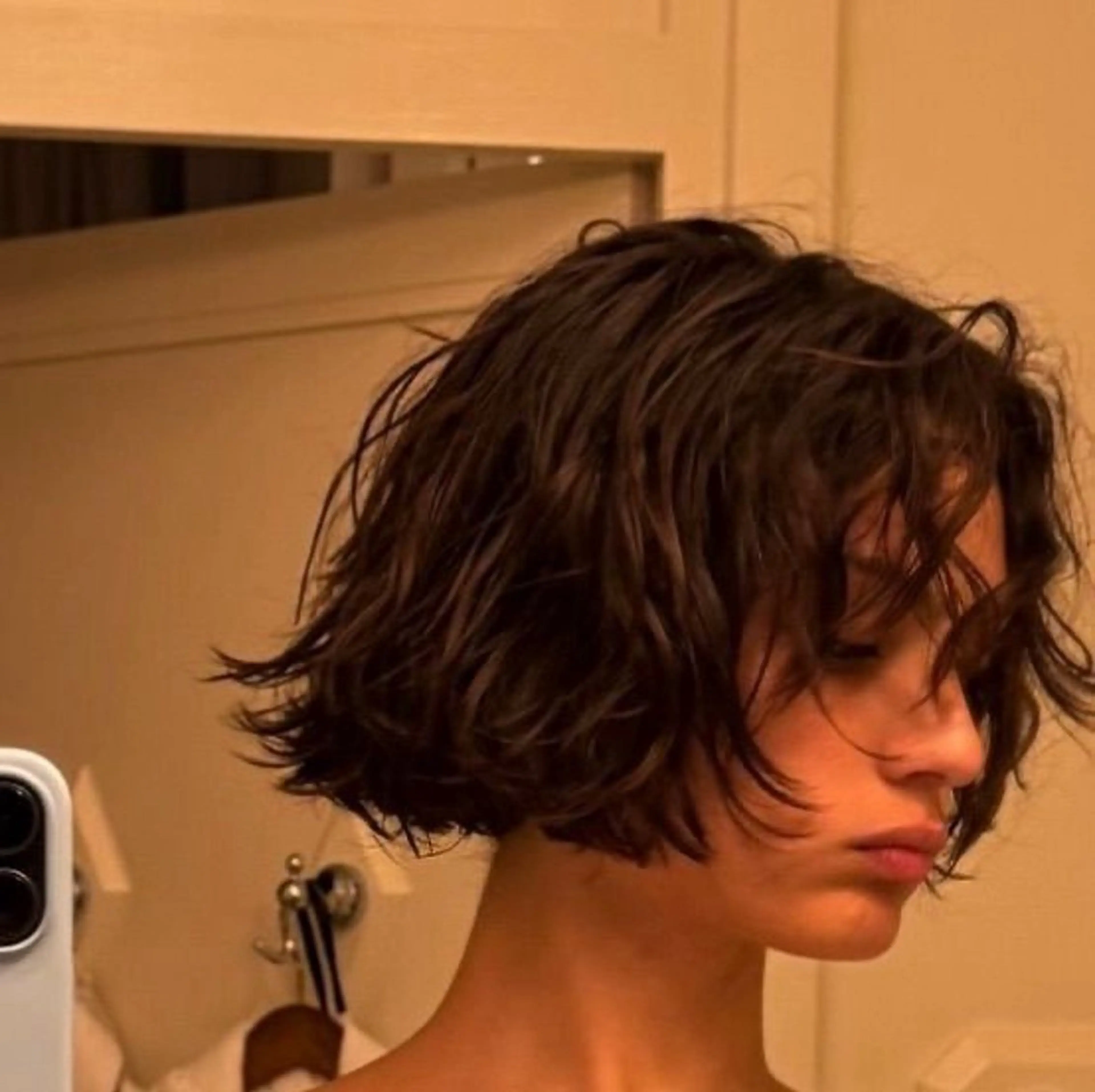 ミディアム パーマ ミディアムパーマ ボブ SALOWIN 新宿三丁目me+所属・レイヤー/ボブ/ パーマ/HARUKAのヘアスタイル