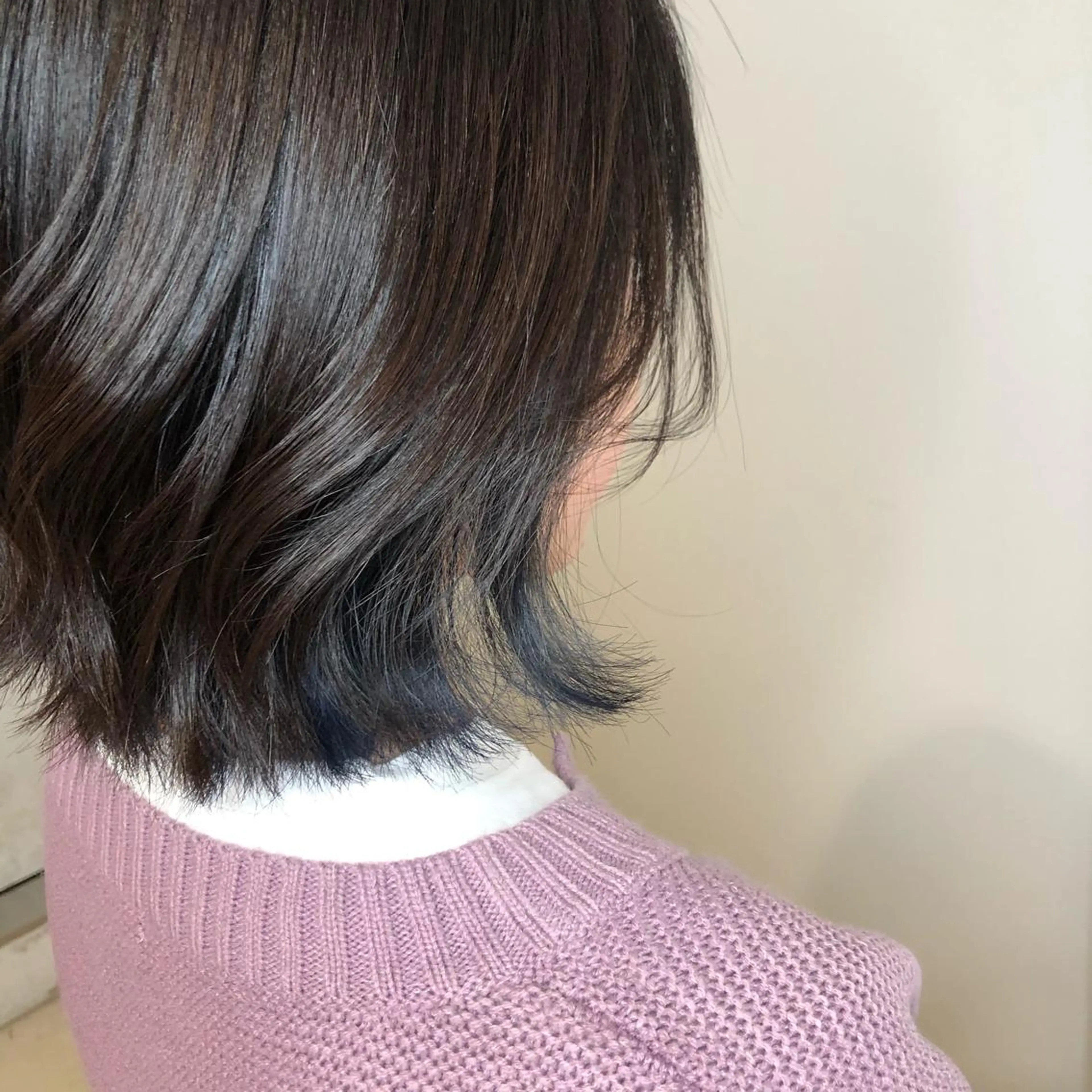 ショート カラー ヘアアレンジ マツエク・マツパ ブルーカラー ブルージュ ヘアカラー トリートメント 透明感カラー🫧ヘア セット🫧松本菜月の眉毛・アイブロウイメージ