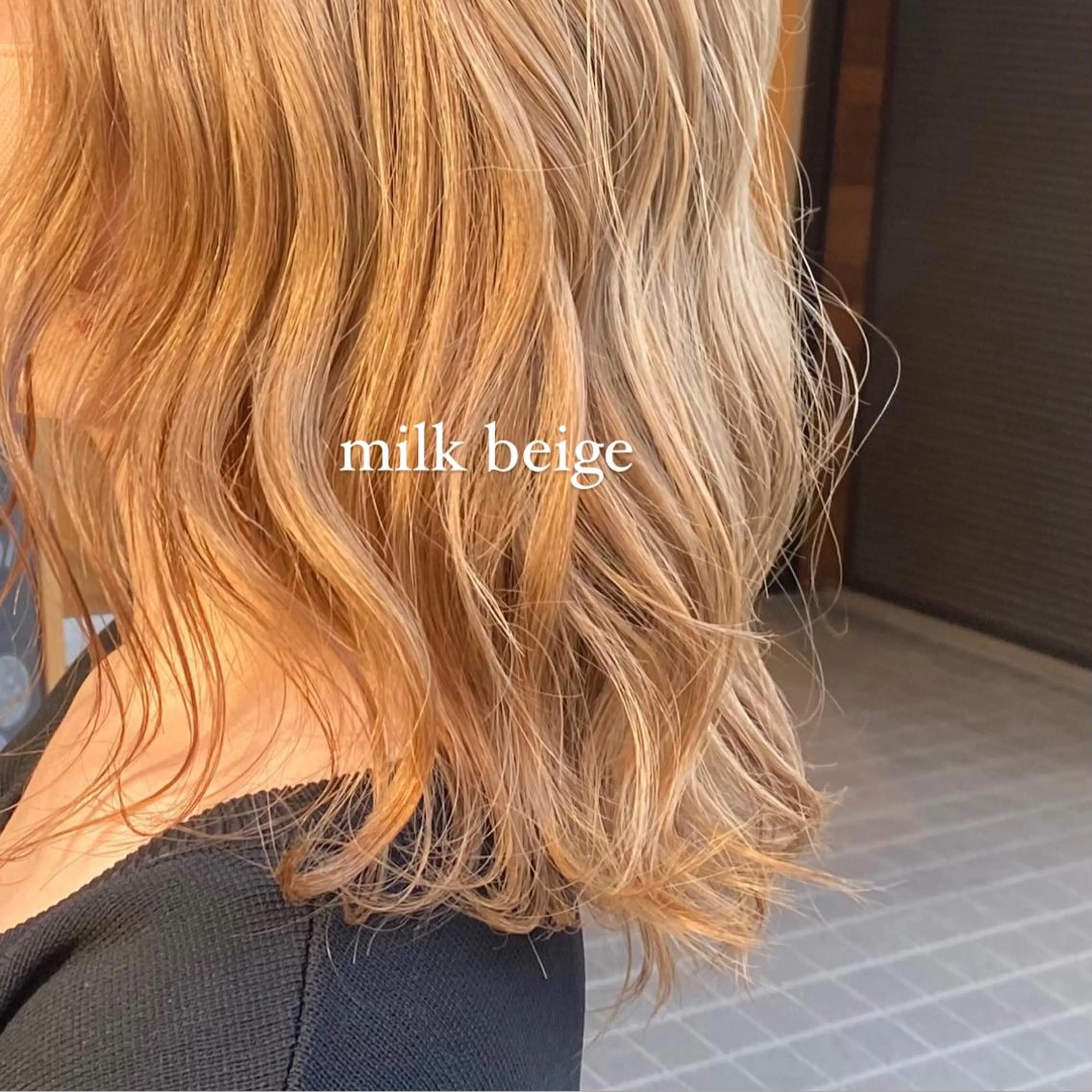 セミロング 透明感カラー 【問屋町】moe🪿のヘアスタイル