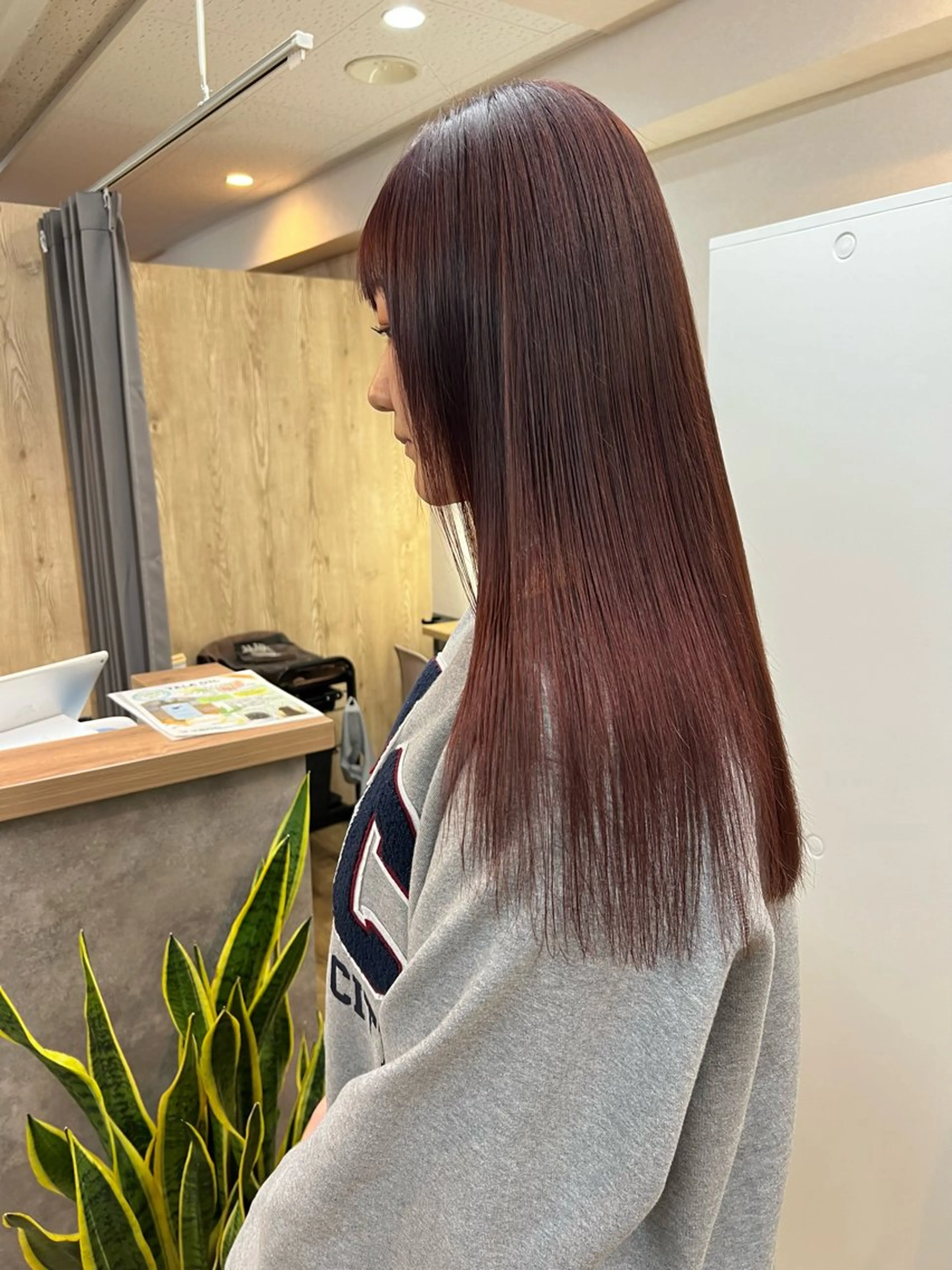 ロング 登 愛のヘアスタイル