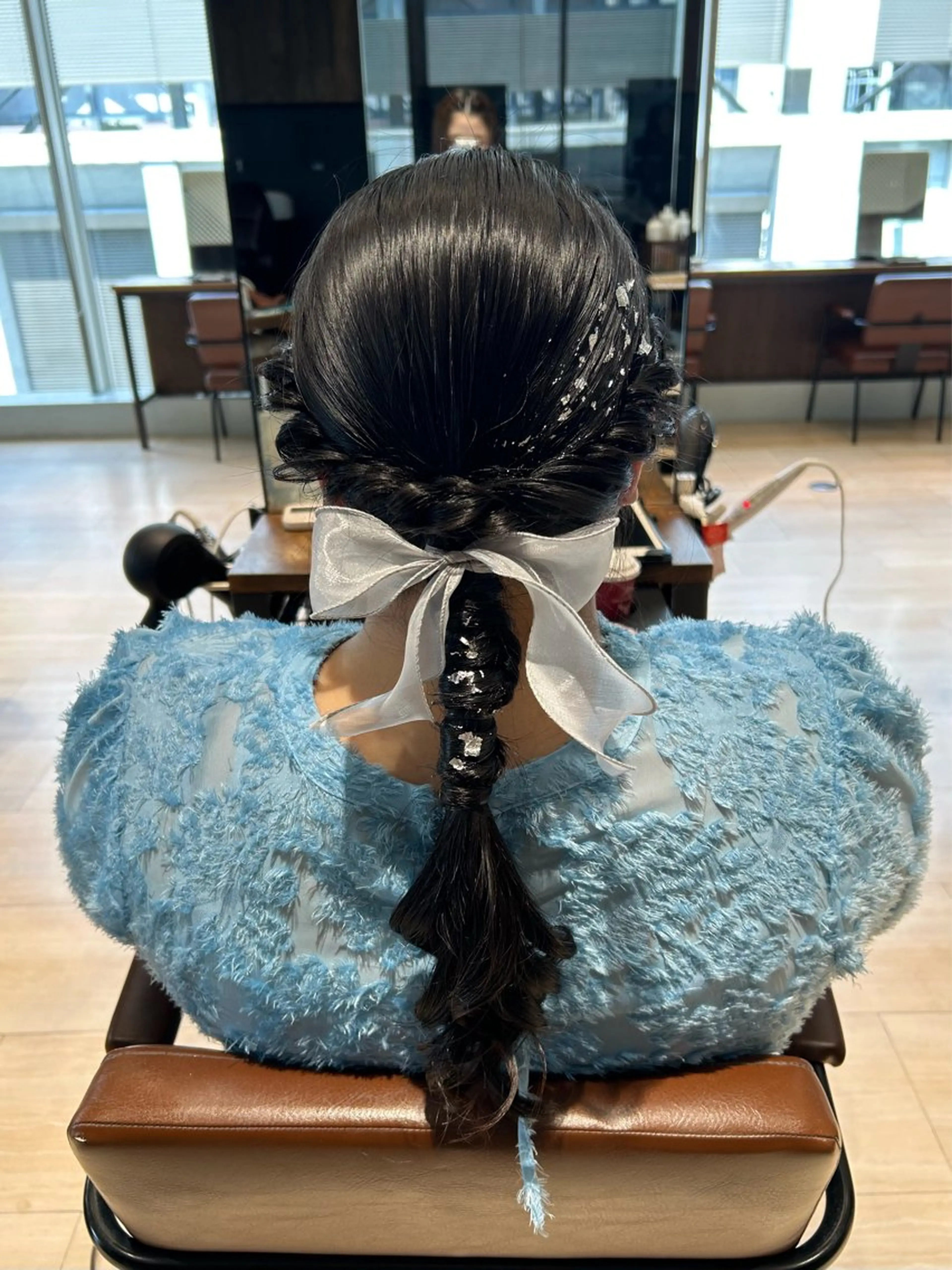 セミロング カラー ヘアアレンジ カット ヘアセット 髙木美緒🌿 レイヤー/アレンジのヘアスタイル