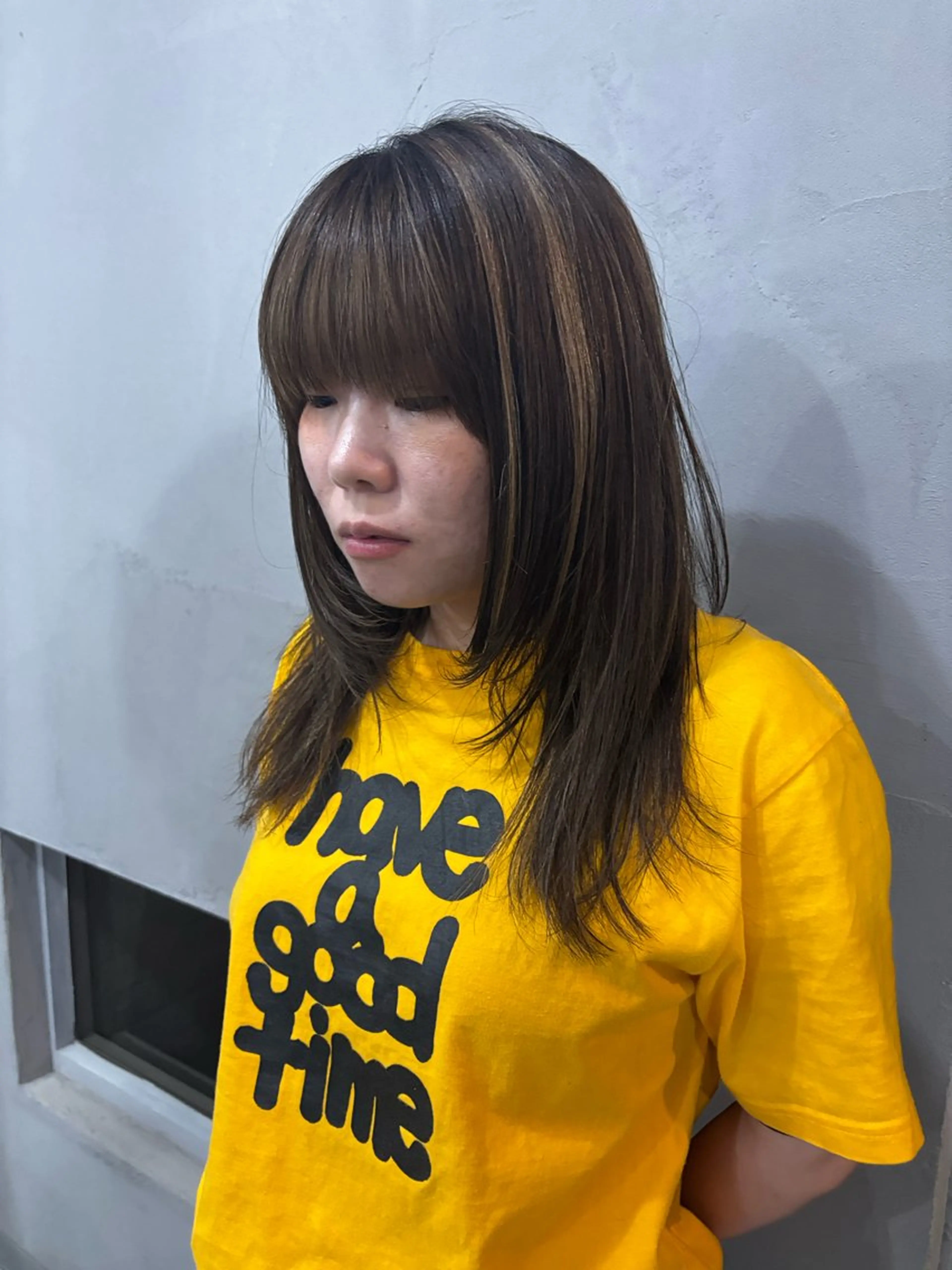 ミディアム toiro Aem. 仲村　幹大のヘアスタイル