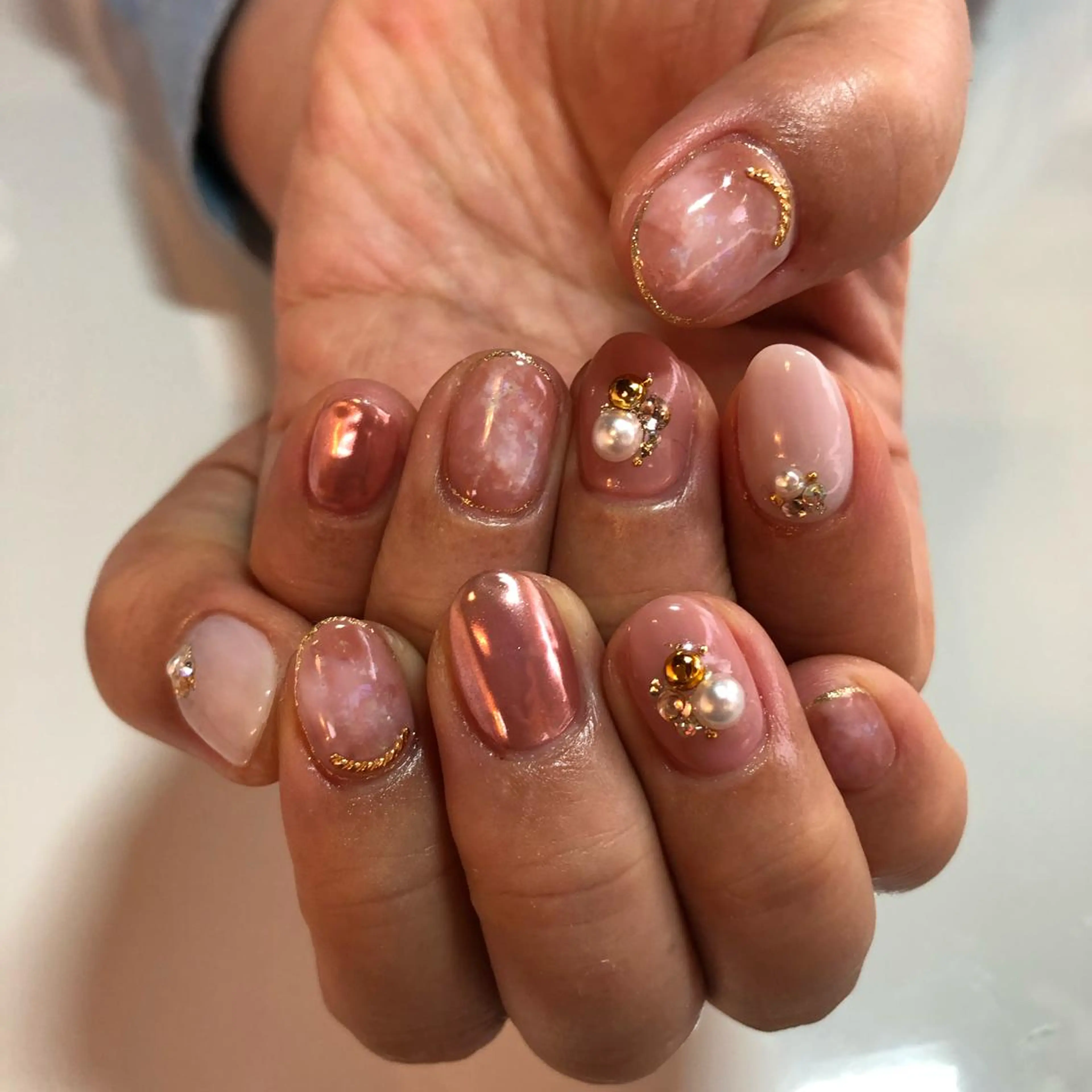 ネイル ニュアンスネイル 米田 律子のネイルデザイン