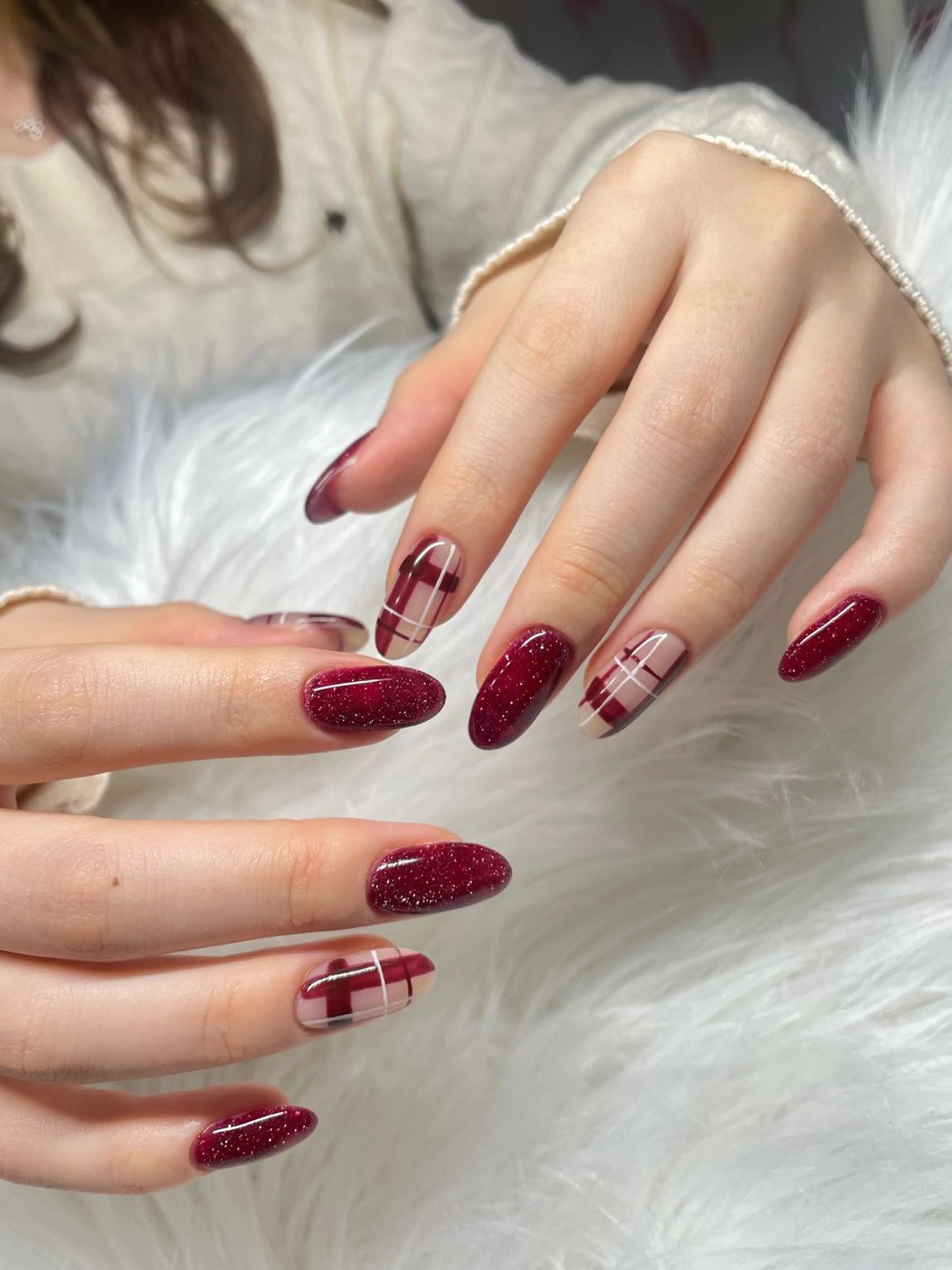 ネイル ハンドネイル オーロラ所属・YUI nailのネイルデザイン