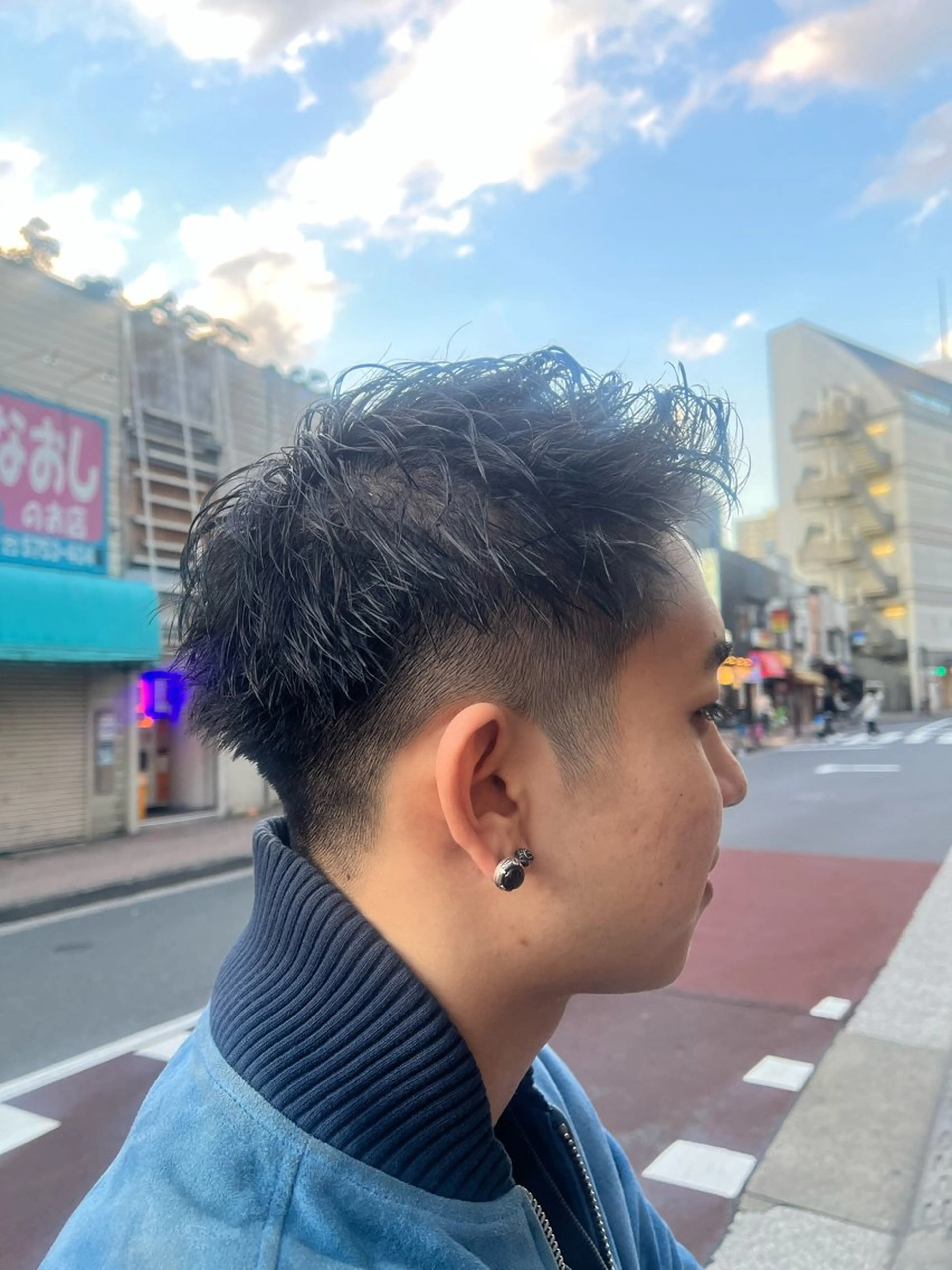 メンズ 波多野 芽衣のヘアスタイル