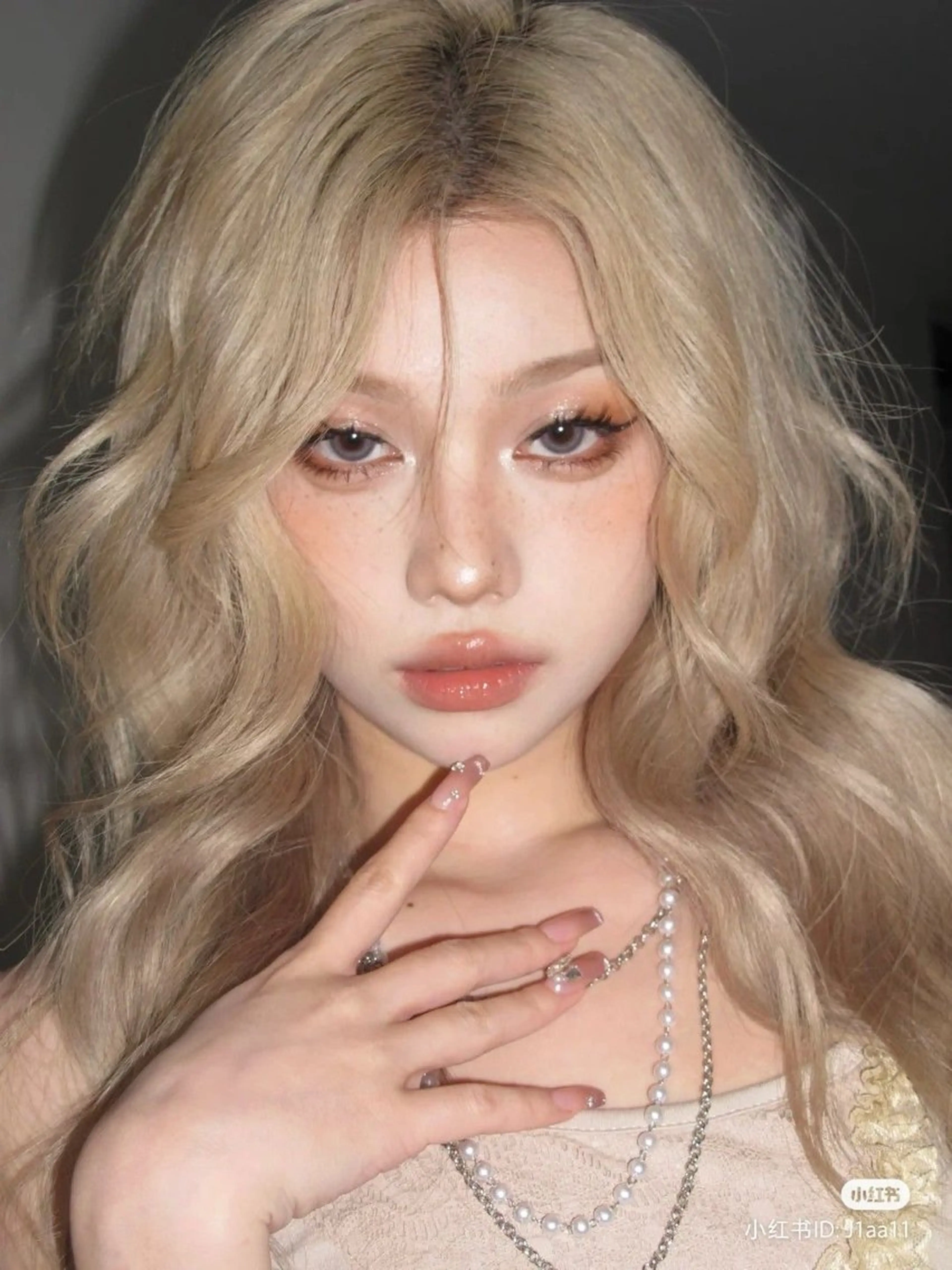 ロング 韓国ガーリー🤍ハイ トーン🤍Ayanaのヘアスタイル