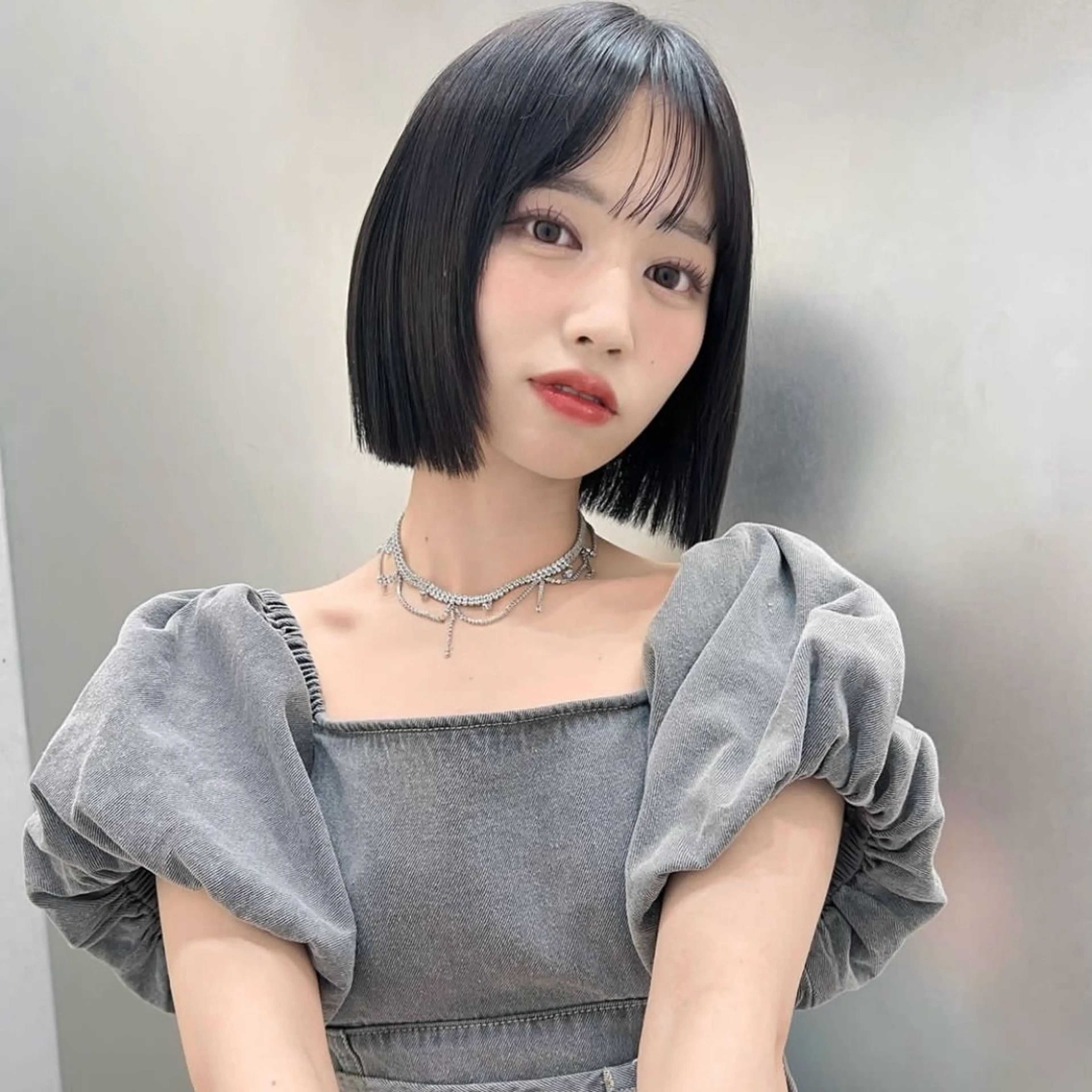 ショート 切りっぱなしボブ ボブ MIKO☺︎ SOYON大宮2号店のヘアスタイル