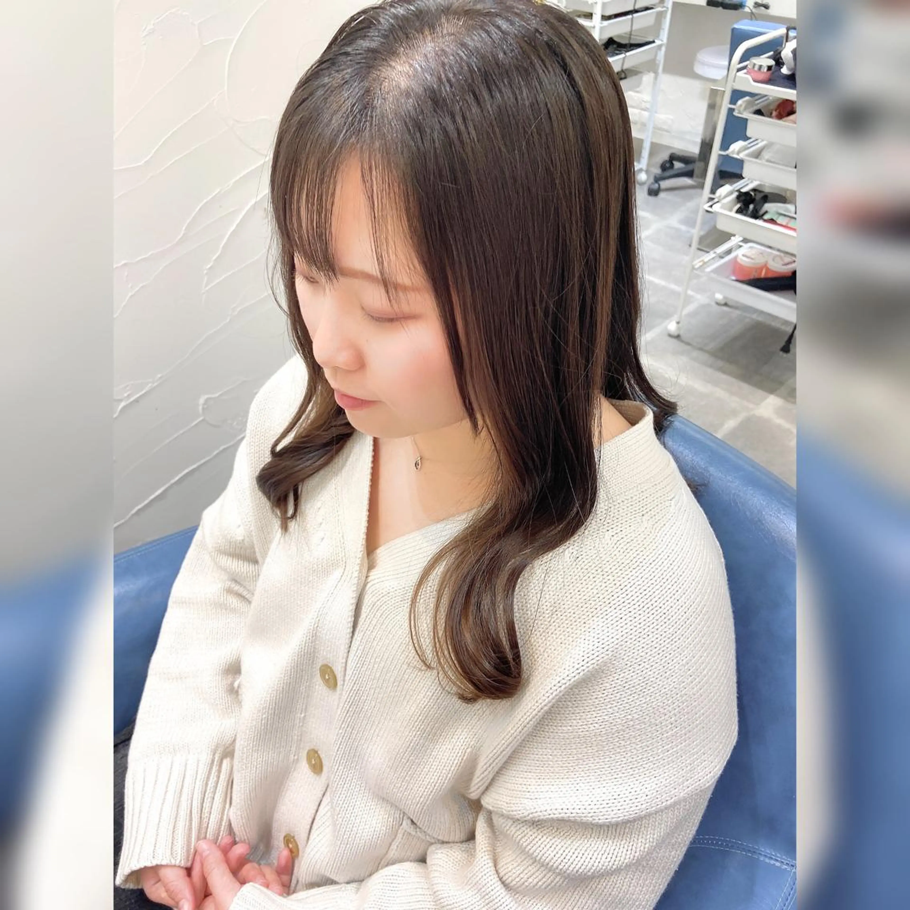 ロング トリートメント カット ♥️ルフ🐒 ミレイ♥️のヘアスタイル