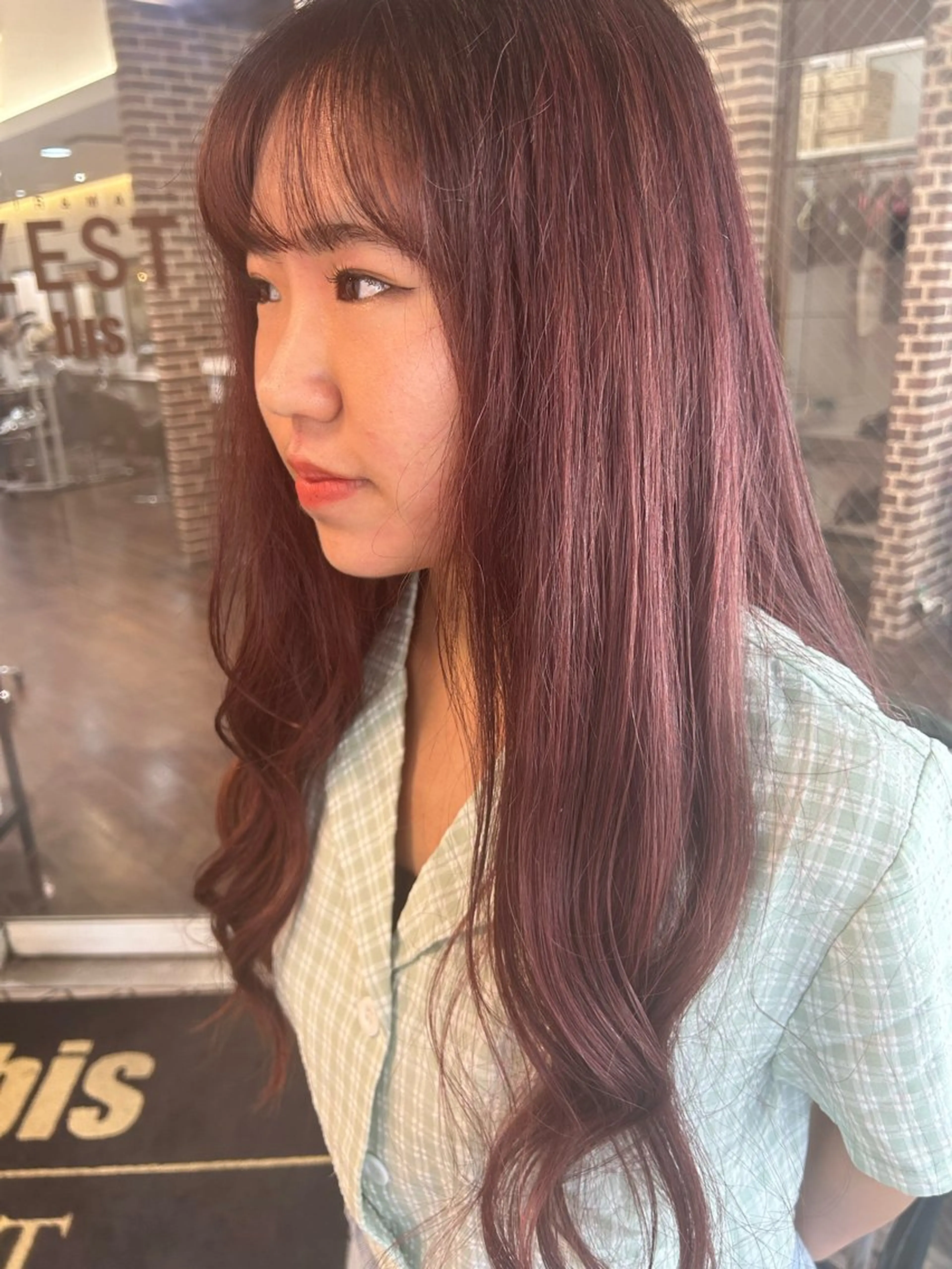 ロング 韓国風カラー 学生 髪質改善 韓国風ヘア トリートメント メンズスタイル Hitomi🐶のヘアスタイル